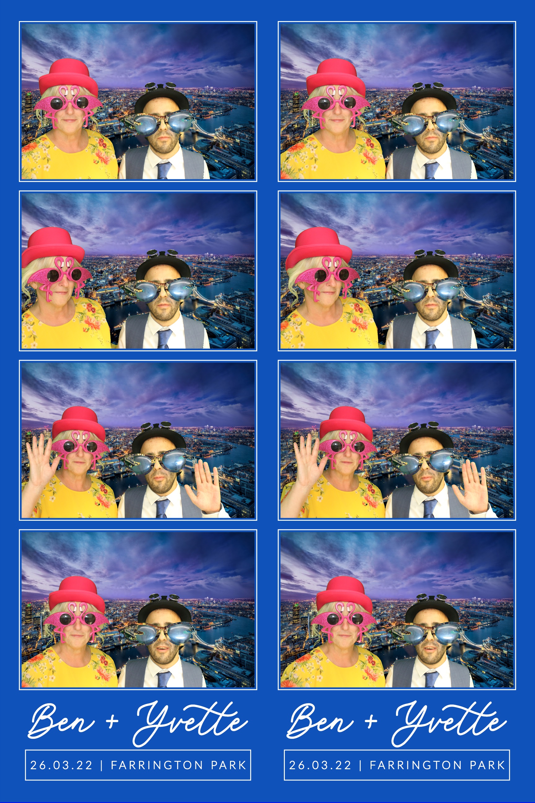 Ben & Yvette | View more photos from the event at images.mobile-photo-booth.com/u/MobilePhotoBoothUK/Ben-Yvette