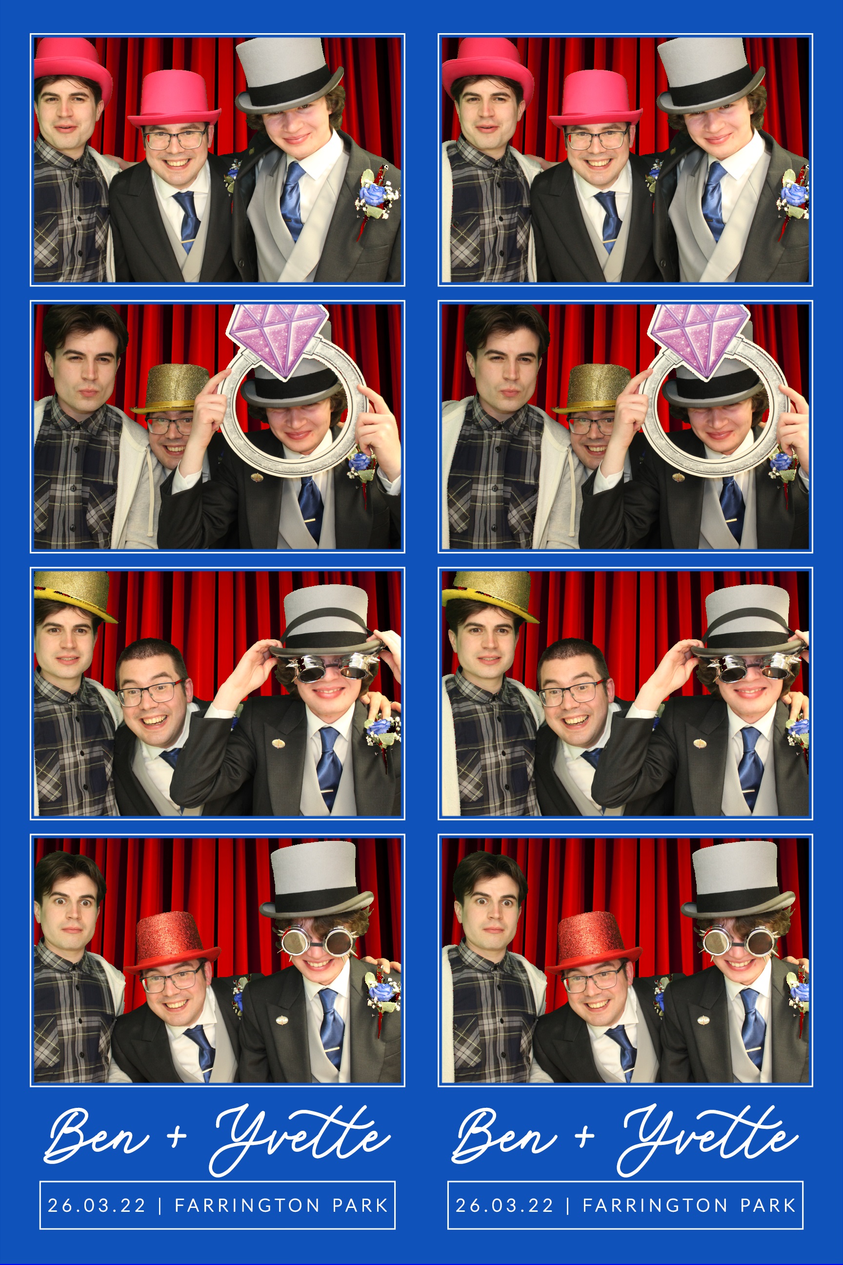 Ben & Yvette | View more photos from the event at images.mobile-photo-booth.com/u/MobilePhotoBoothUK/Ben-Yvette