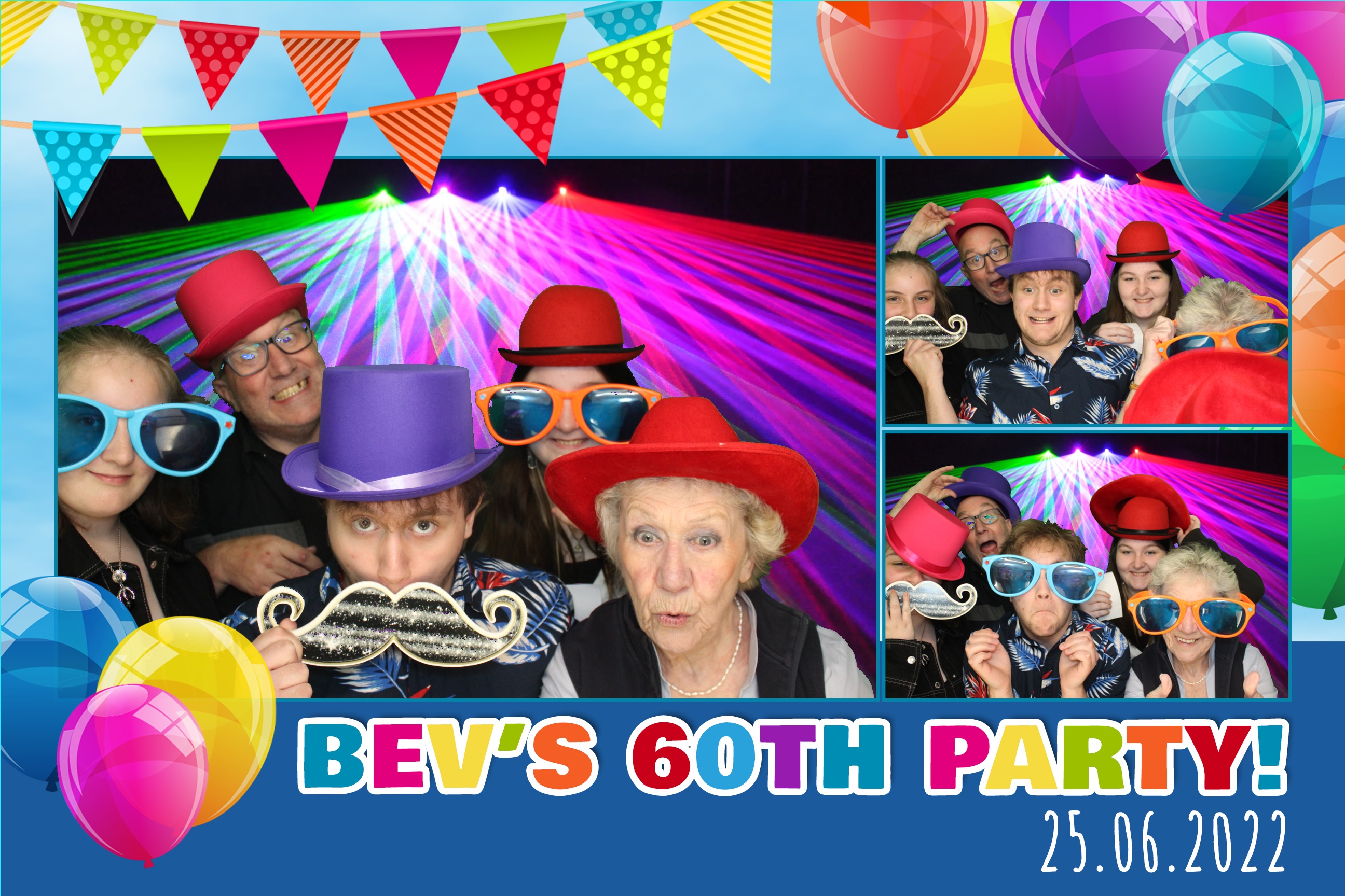 Bev's 60th Party | View more photos from the event at images.mobile-photo-booth.com/u/MobilePhotoBoothUK/Bevs-60th-Party