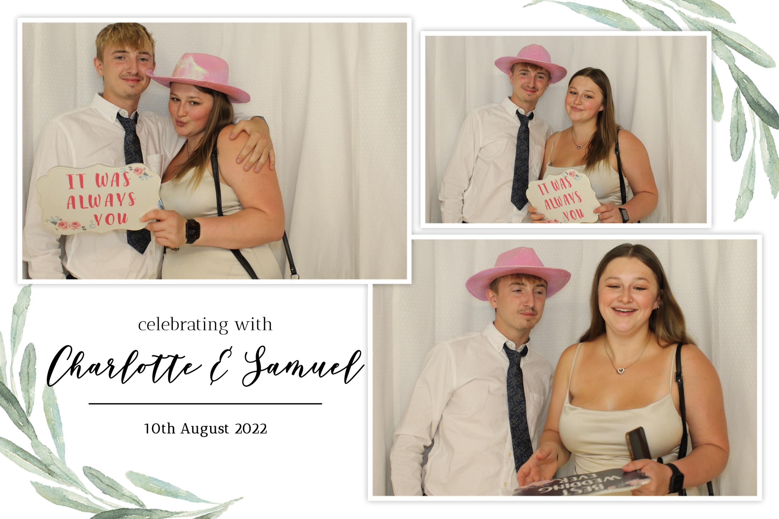 Charlotte & Samuel | View more photos from the event at images.mobile-photo-booth.com/u/MobilePhotoBoothUK/Charlotte-Samuel