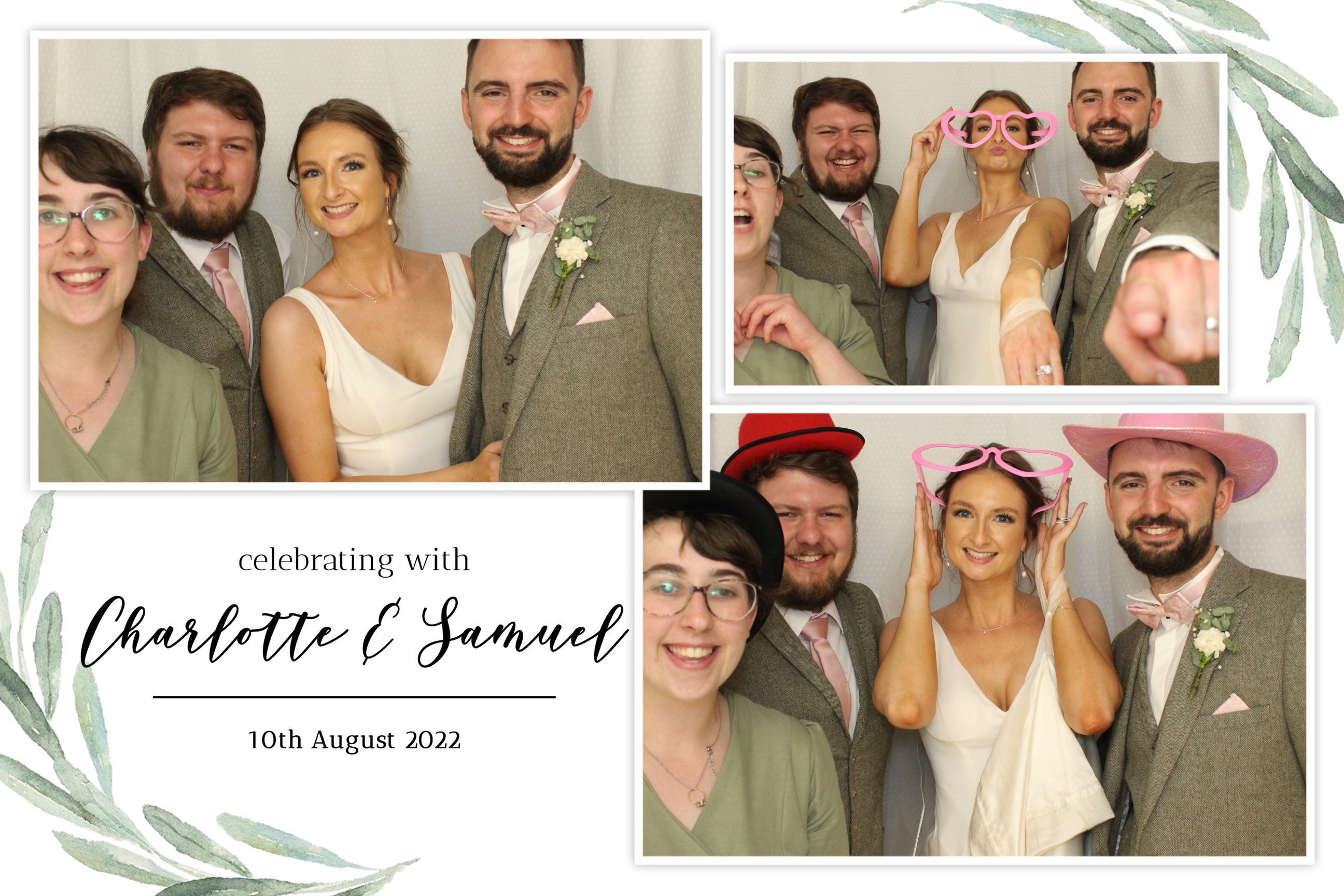 Charlotte & Samuel | View more photos from the event at images.mobile-photo-booth.com/u/MobilePhotoBoothUK/Charlotte-Samuel