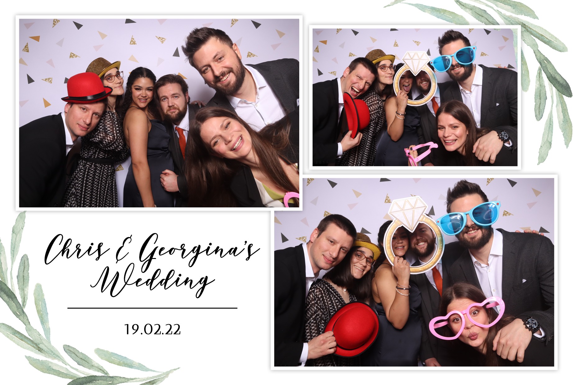 Chris & Georgina | View more photos from the event at images.mobile-photo-booth.com/u/MobilePhotoBoothUK/Chris-Georgina