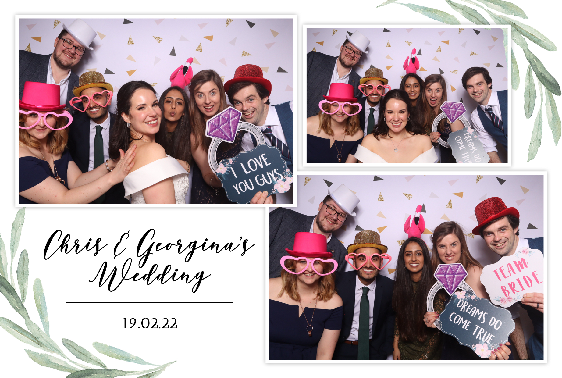 Chris & Georgina | View more photos from the event at images.mobile-photo-booth.com/u/MobilePhotoBoothUK/Chris-Georgina