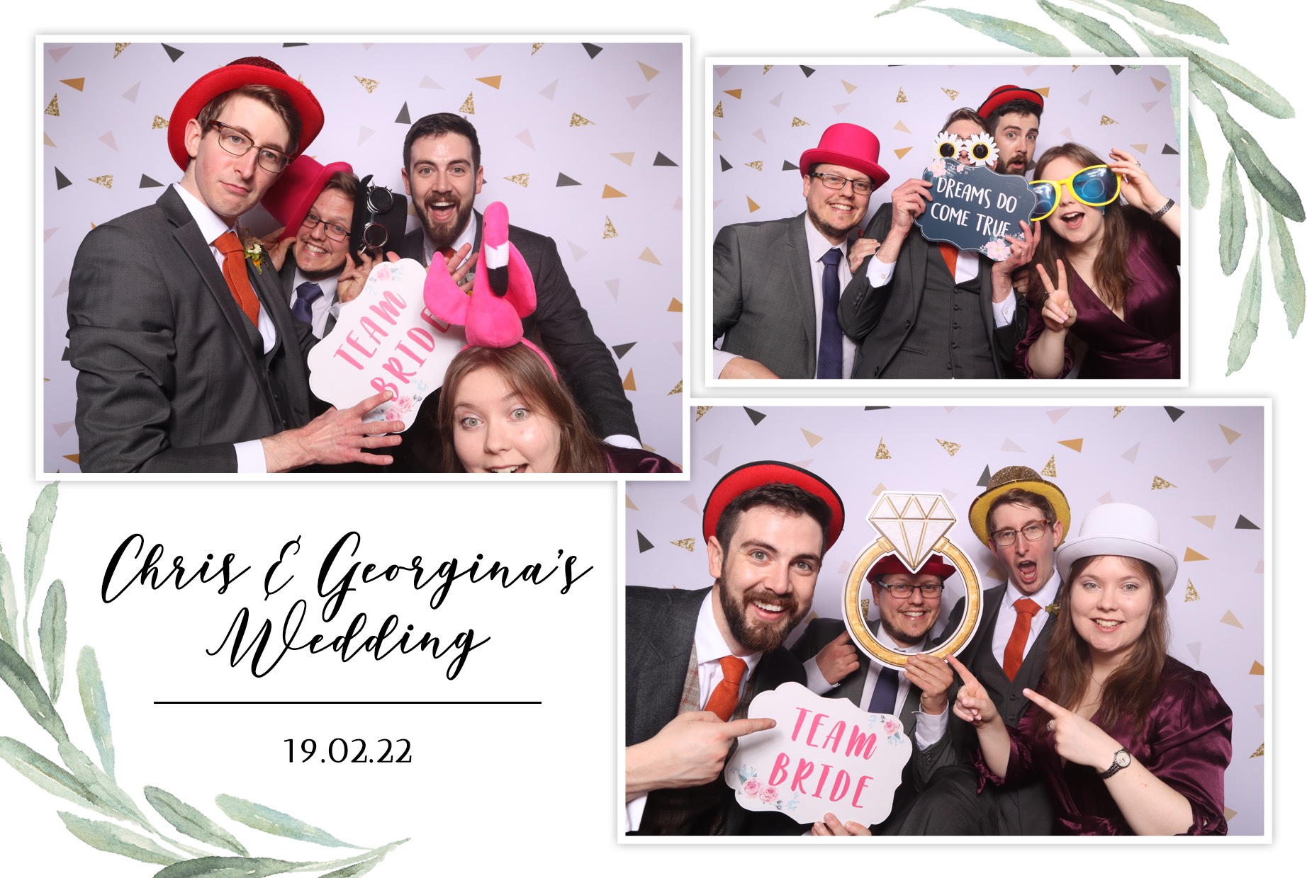 Chris & Georgina | View more photos from the event at images.mobile-photo-booth.com/u/MobilePhotoBoothUK/Chris-Georgina