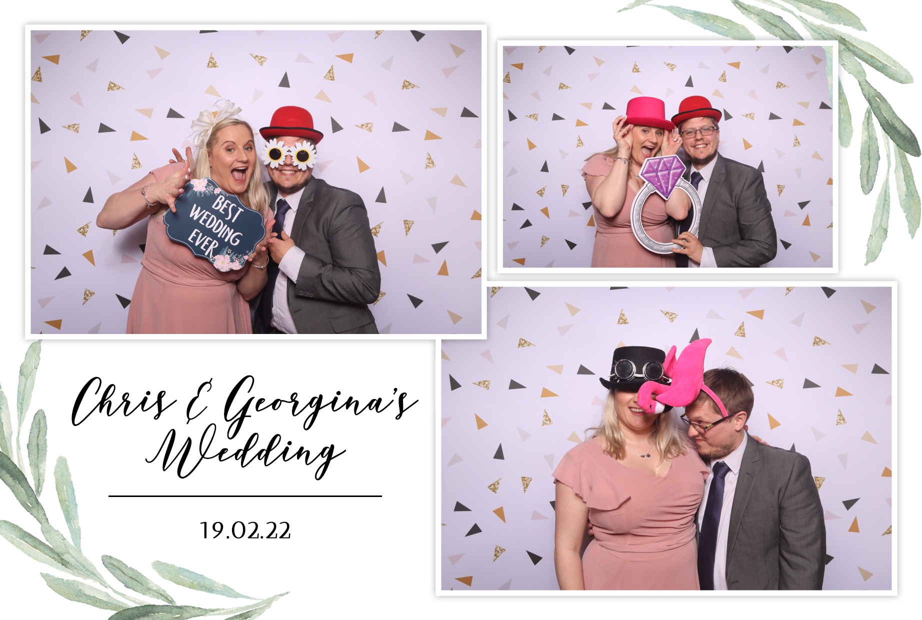Chris & Georgina | View more photos from the event at images.mobile-photo-booth.com/u/MobilePhotoBoothUK/Chris-Georgina