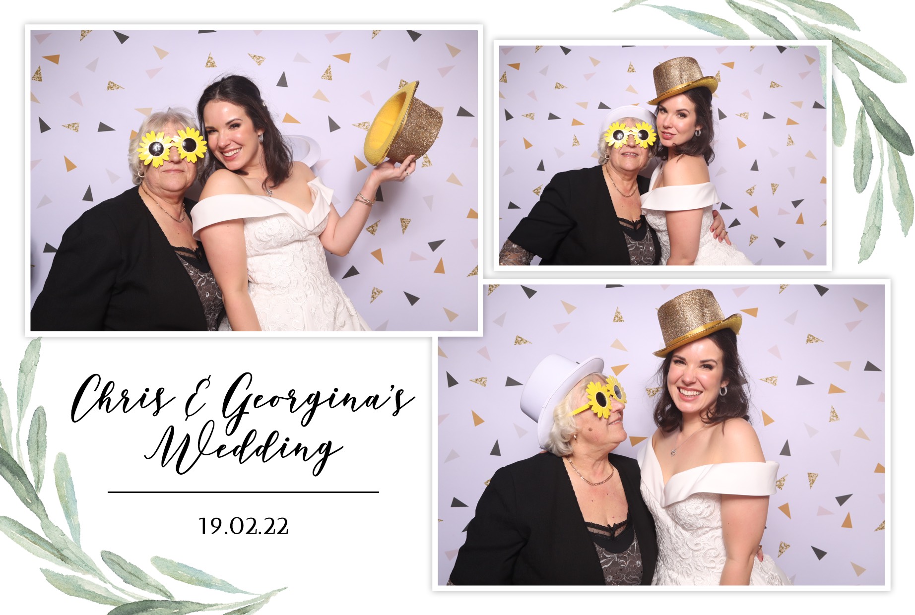 Chris & Georgina | View more photos from the event at images.mobile-photo-booth.com/u/MobilePhotoBoothUK/Chris-Georgina