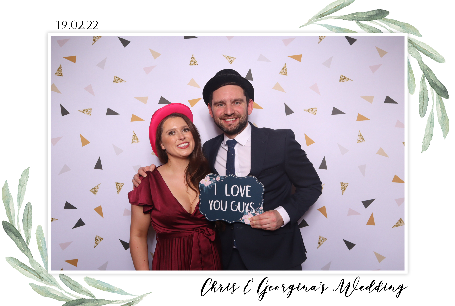 Chris & Georgina | View more photos from the event at images.mobile-photo-booth.com/u/MobilePhotoBoothUK/Chris-Georgina