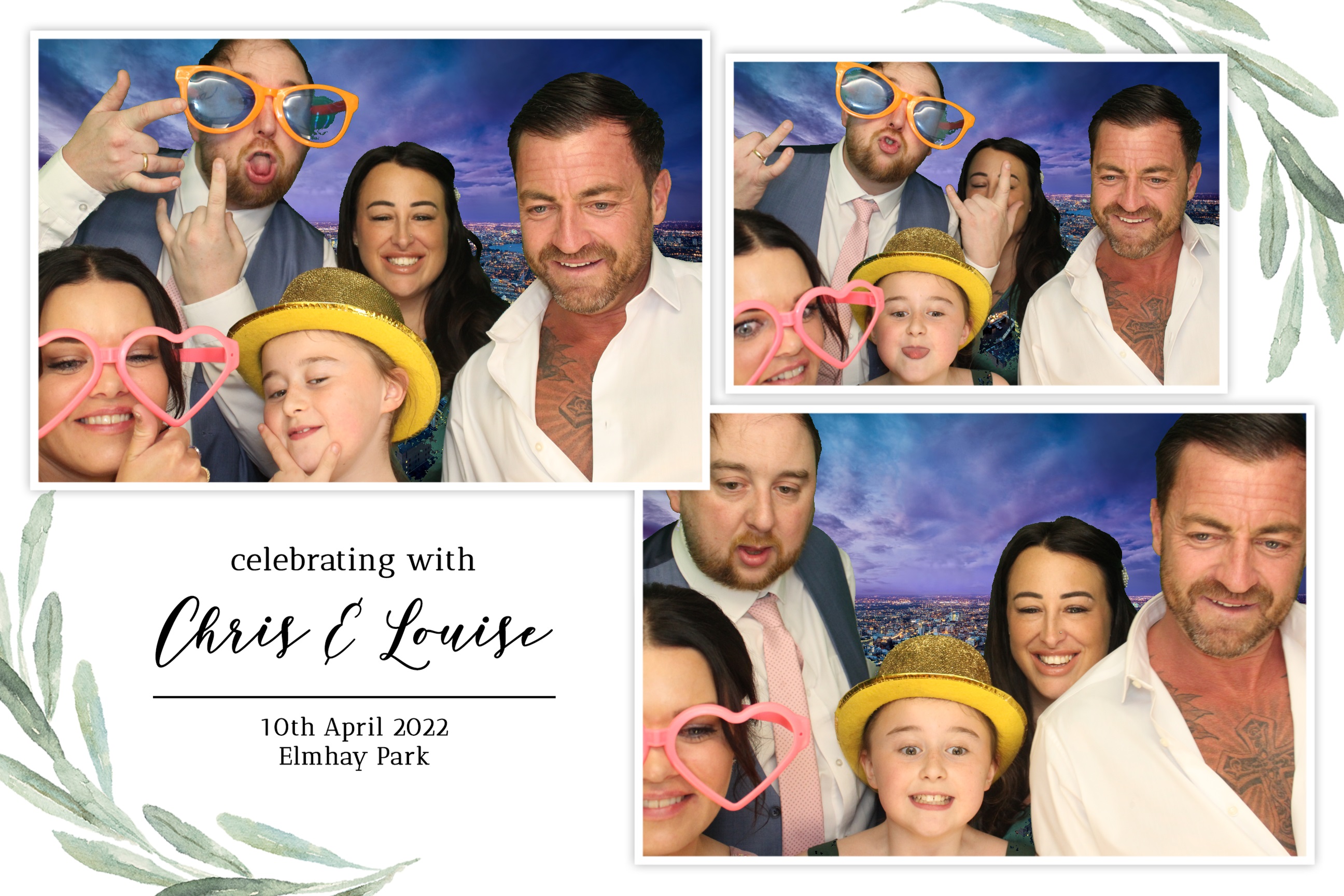 Chris & Louise | View more photos from the event at images.mobile-photo-booth.com/u/MobilePhotoBoothUK/Chris-Louise