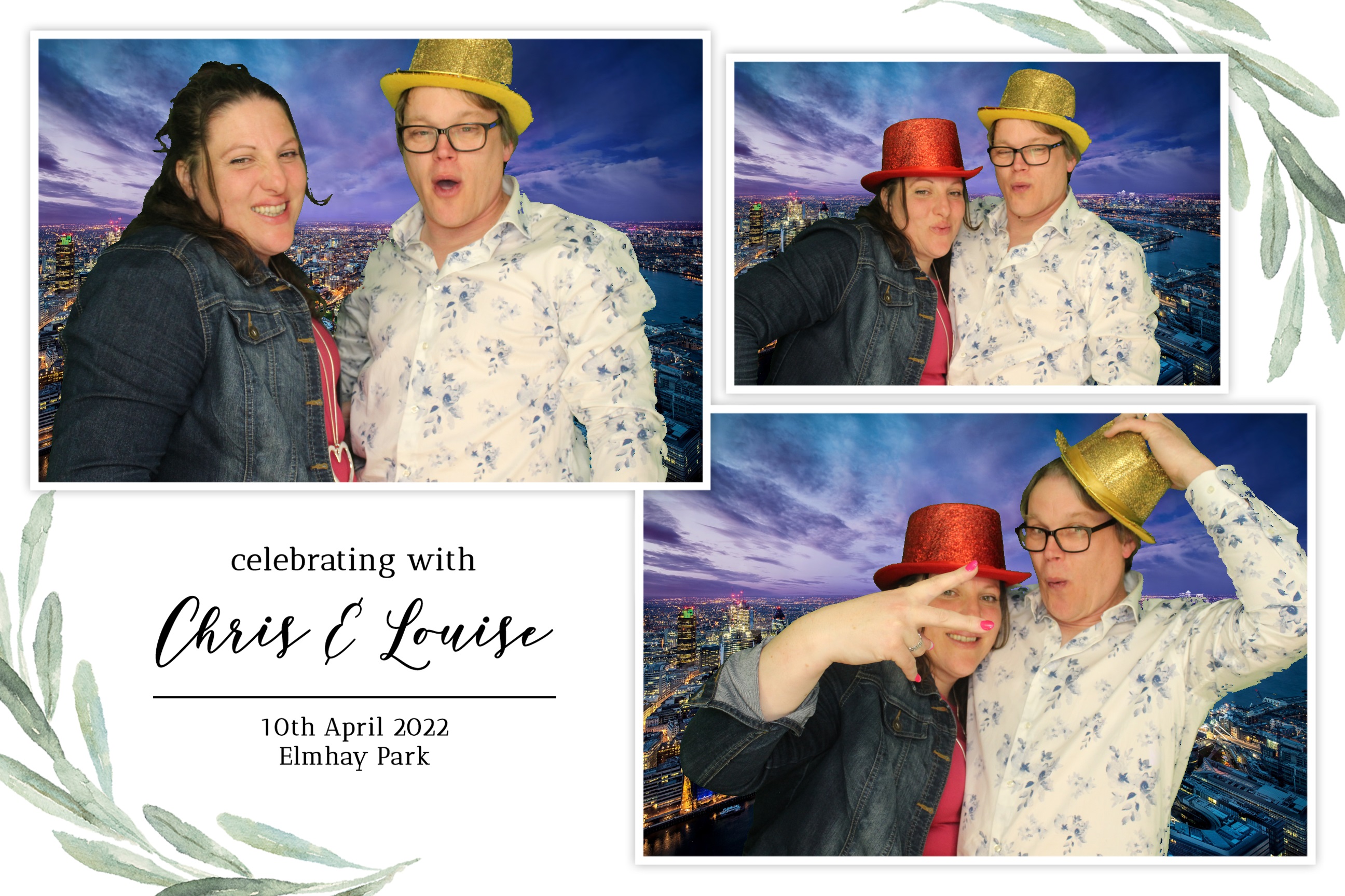 Chris & Louise | View more photos from the event at images.mobile-photo-booth.com/u/MobilePhotoBoothUK/Chris-Louise