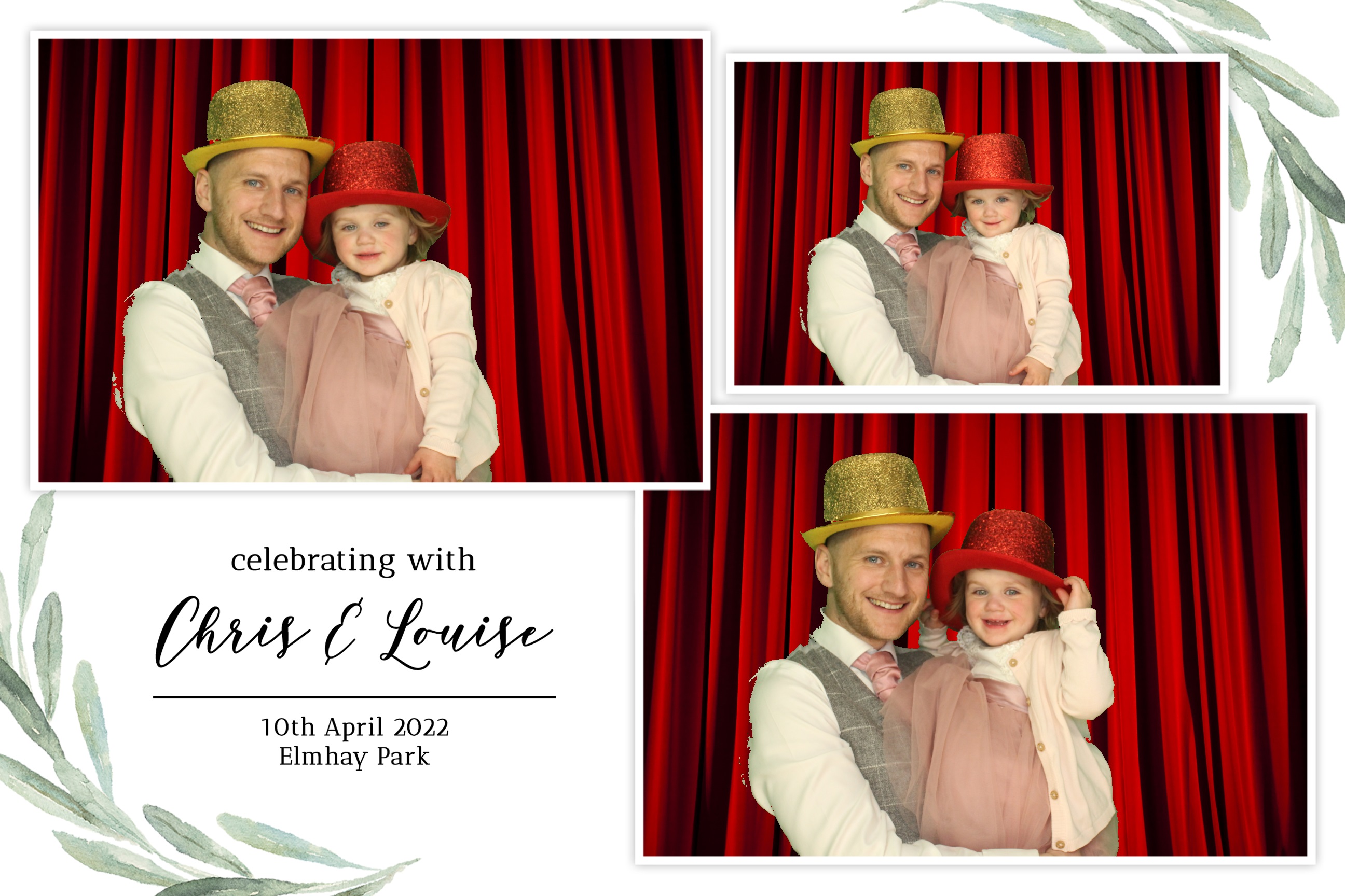 Chris & Louise | View more photos from the event at images.mobile-photo-booth.com/u/MobilePhotoBoothUK/Chris-Louise