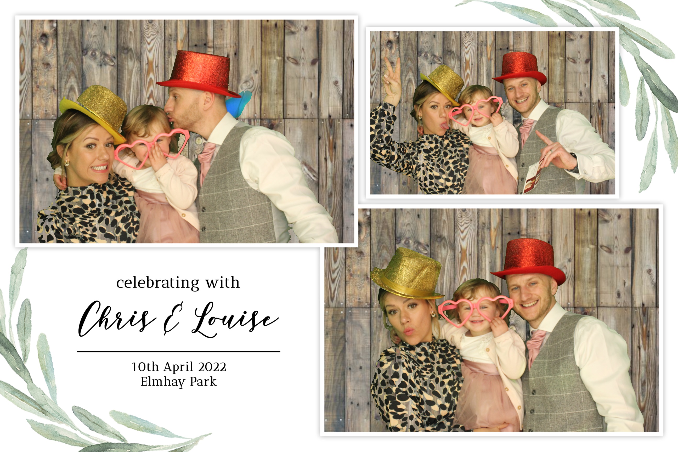 Chris & Louise | View more photos from the event at images.mobile-photo-booth.com/u/MobilePhotoBoothUK/Chris-Louise