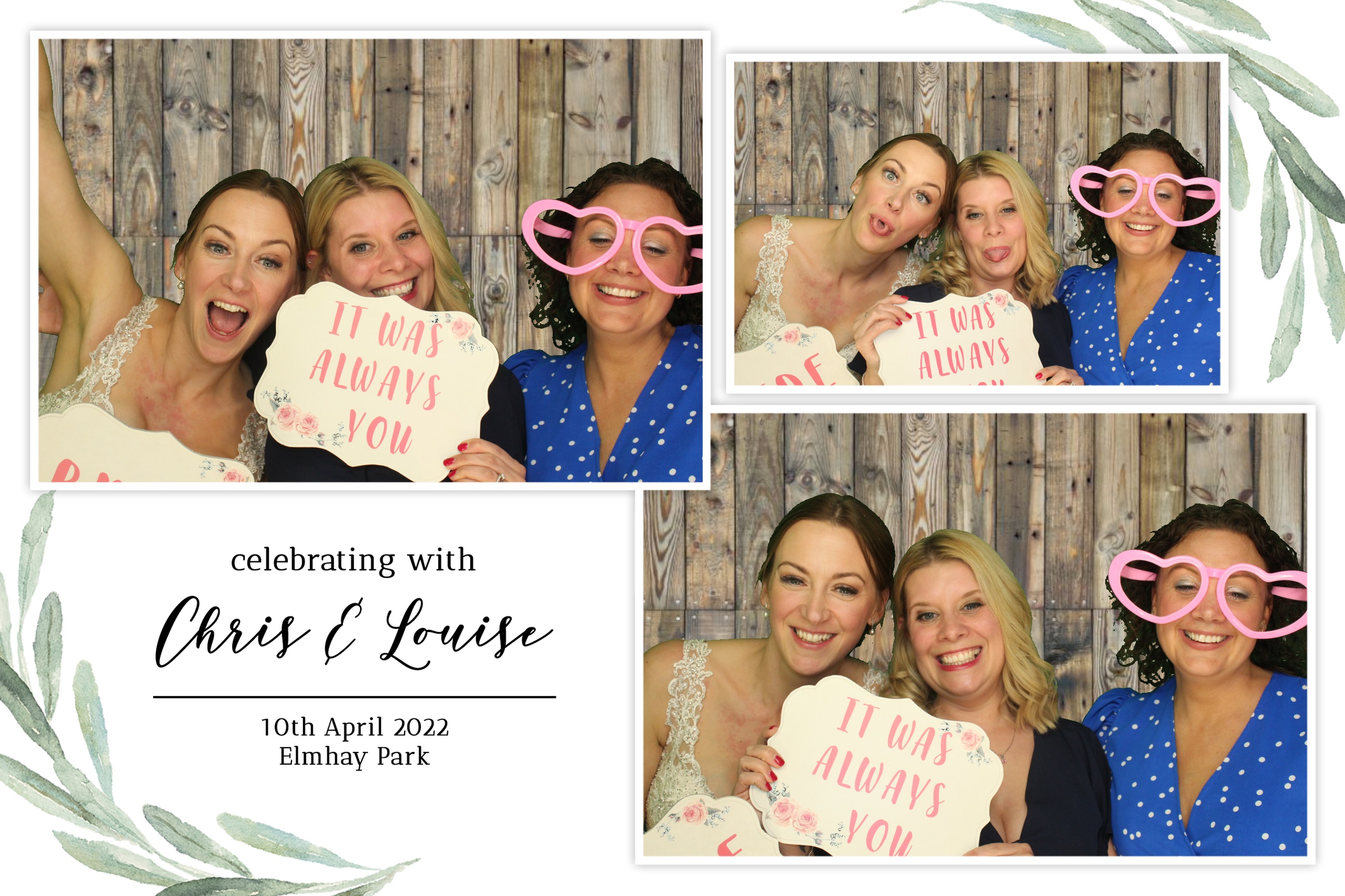 Chris & Louise | View more photos from the event at images.mobile-photo-booth.com/u/MobilePhotoBoothUK/Chris-Louise