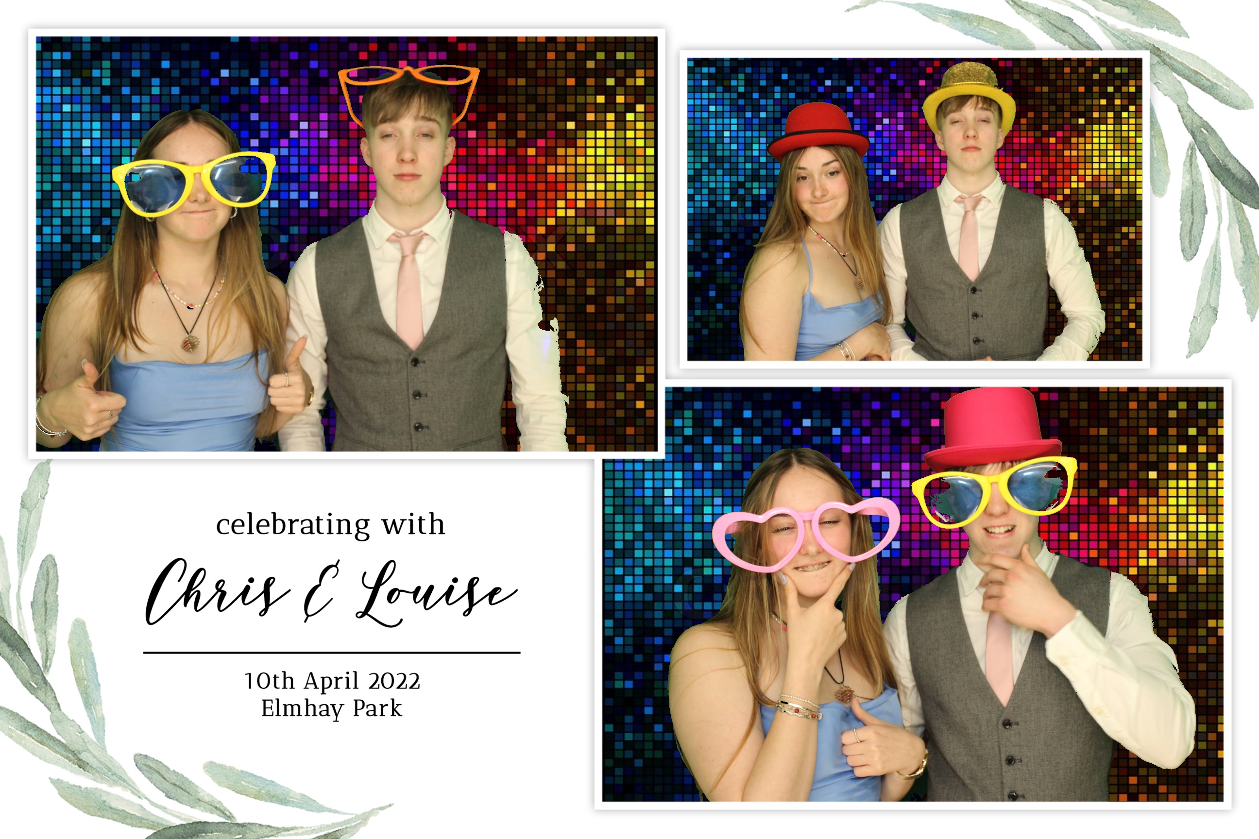 Chris & Louise | View more photos from the event at images.mobile-photo-booth.com/u/MobilePhotoBoothUK/Chris-Louise