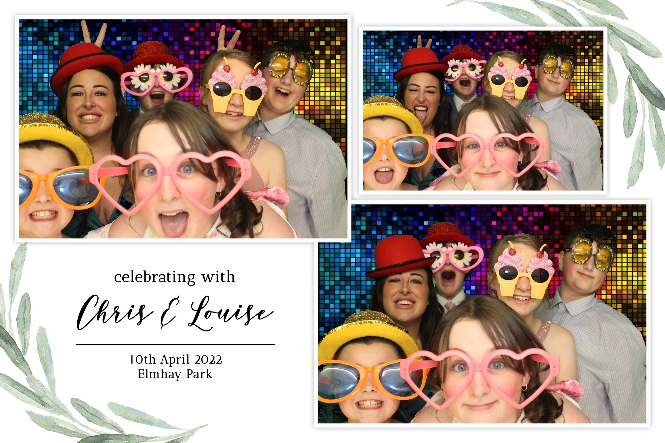 Chris & Louise | View more photos from the event at images.mobile-photo-booth.com/u/MobilePhotoBoothUK/Chris-Louise