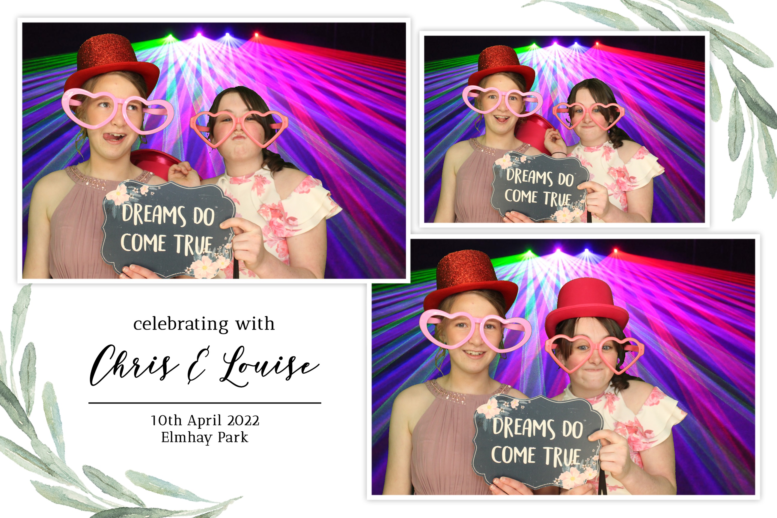 Chris & Louise | View more photos from the event at images.mobile-photo-booth.com/u/MobilePhotoBoothUK/Chris-Louise