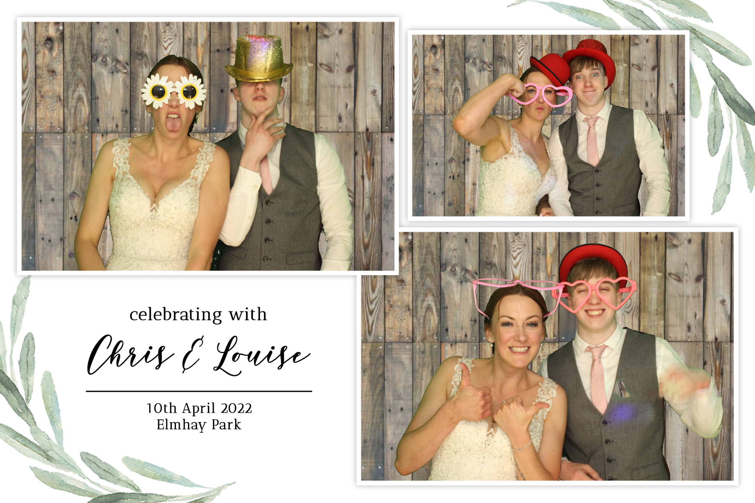 Chris & Louise | View more photos from the event at images.mobile-photo-booth.com/u/MobilePhotoBoothUK/Chris-Louise