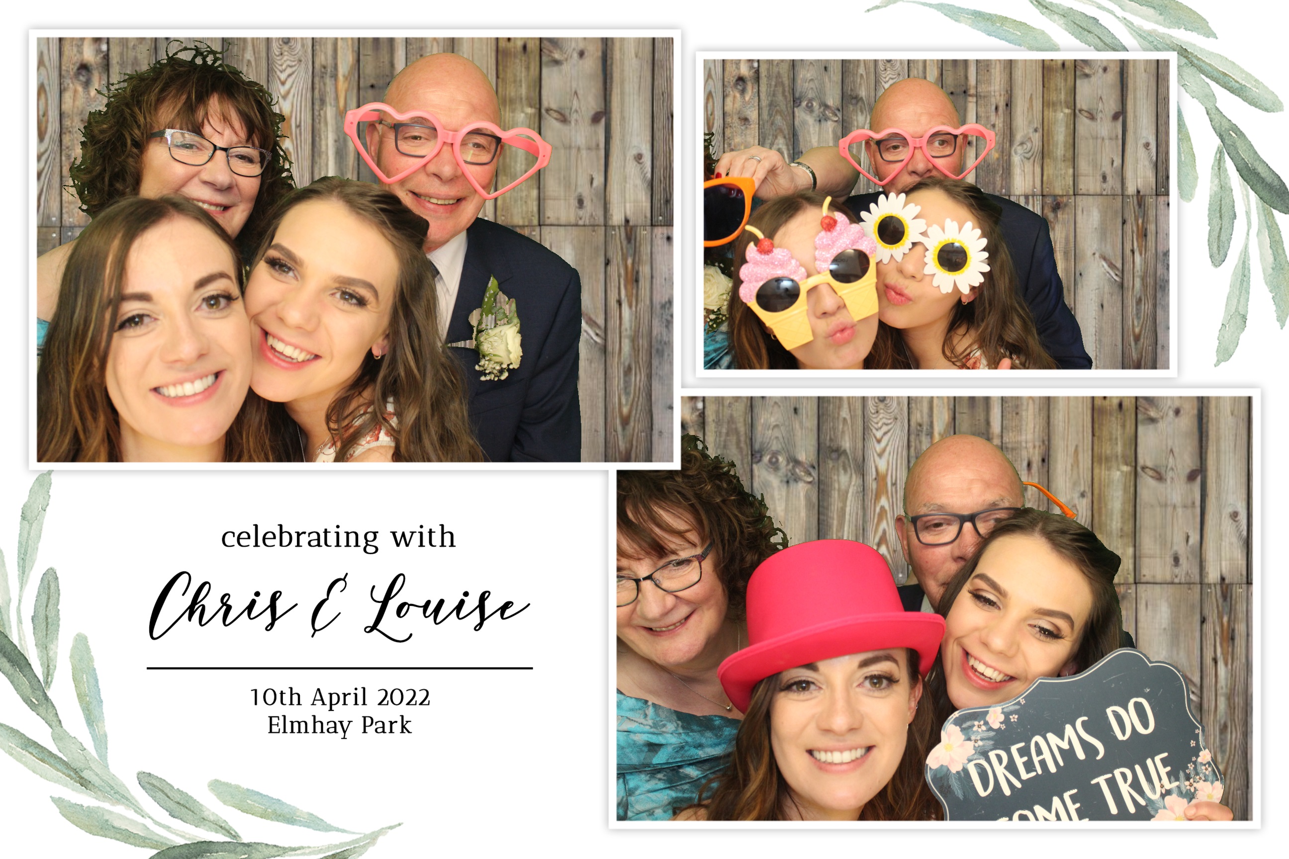 Chris & Louise | View more photos from the event at images.mobile-photo-booth.com/u/MobilePhotoBoothUK/Chris-Louise