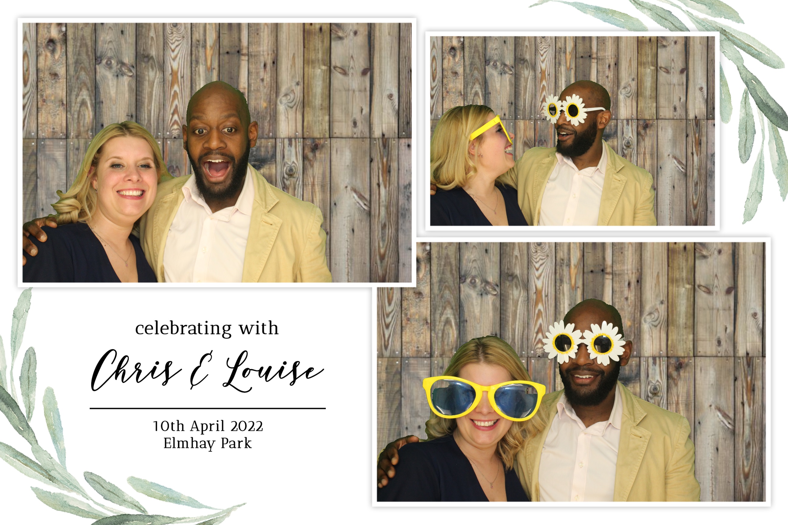 Chris & Louise | View more photos from the event at images.mobile-photo-booth.com/u/MobilePhotoBoothUK/Chris-Louise