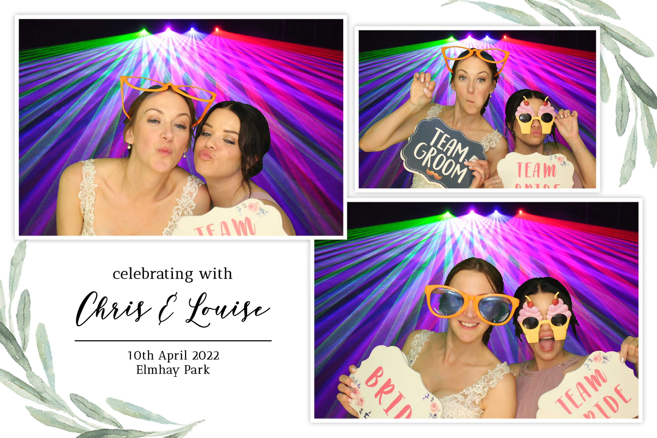 Chris & Louise | View more photos from the event at images.mobile-photo-booth.com/u/MobilePhotoBoothUK/Chris-Louise