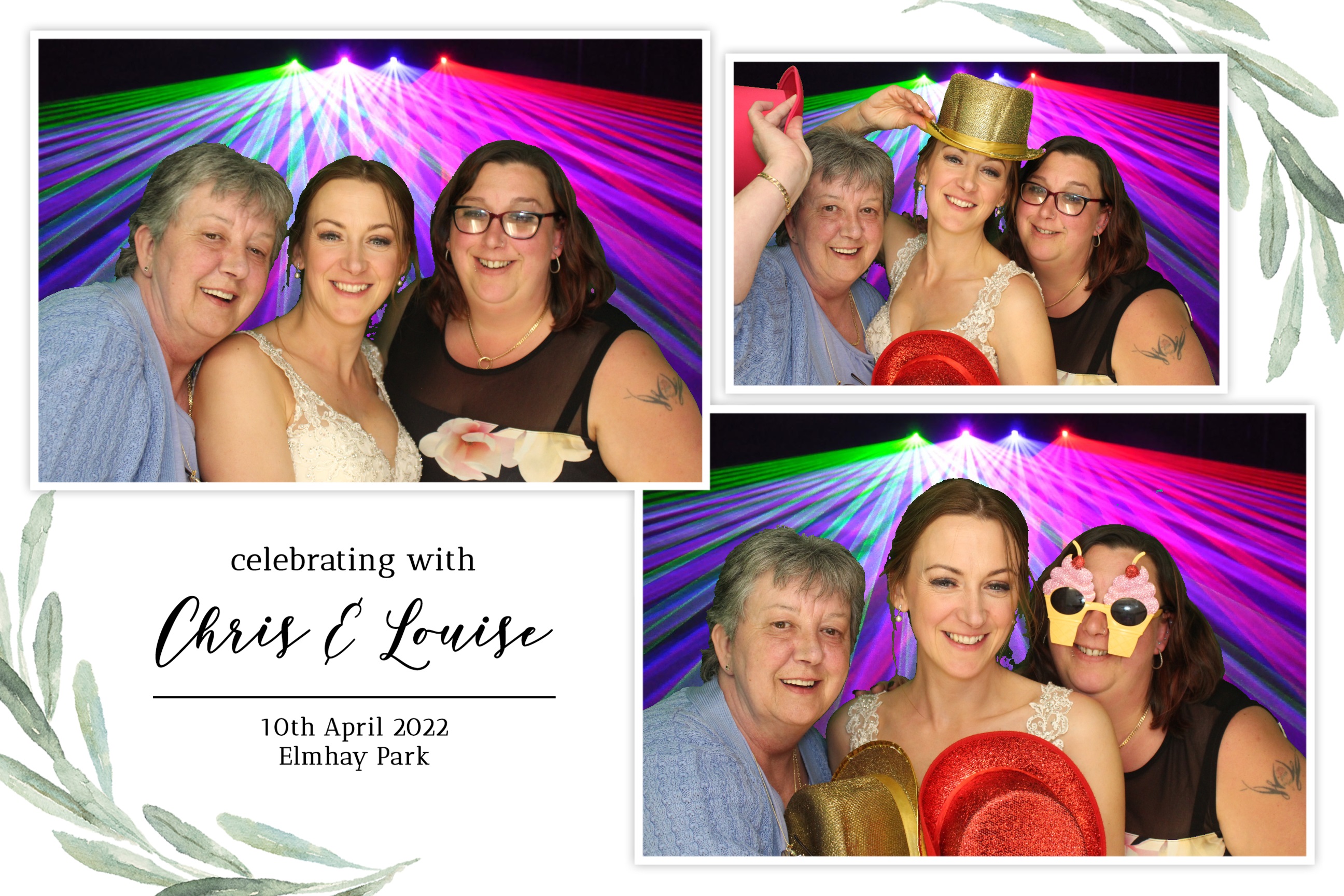 Chris & Louise | View more photos from the event at images.mobile-photo-booth.com/u/MobilePhotoBoothUK/Chris-Louise