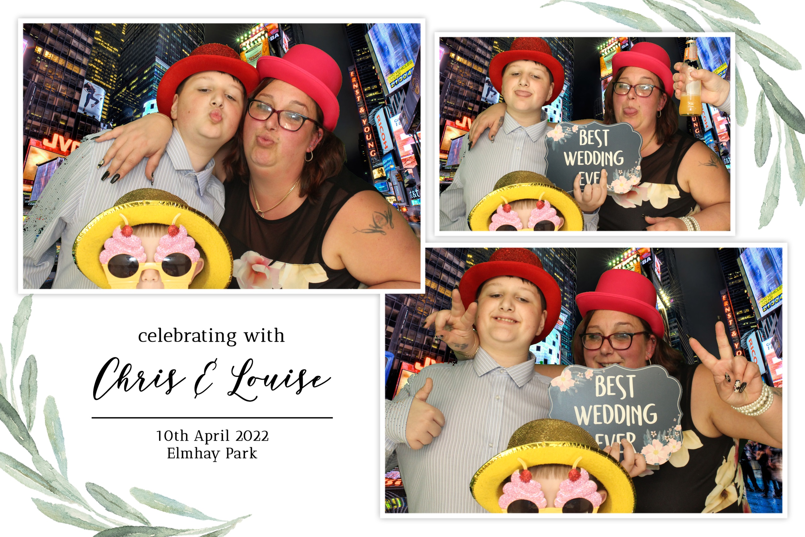 Chris & Louise | View more photos from the event at images.mobile-photo-booth.com/u/MobilePhotoBoothUK/Chris-Louise