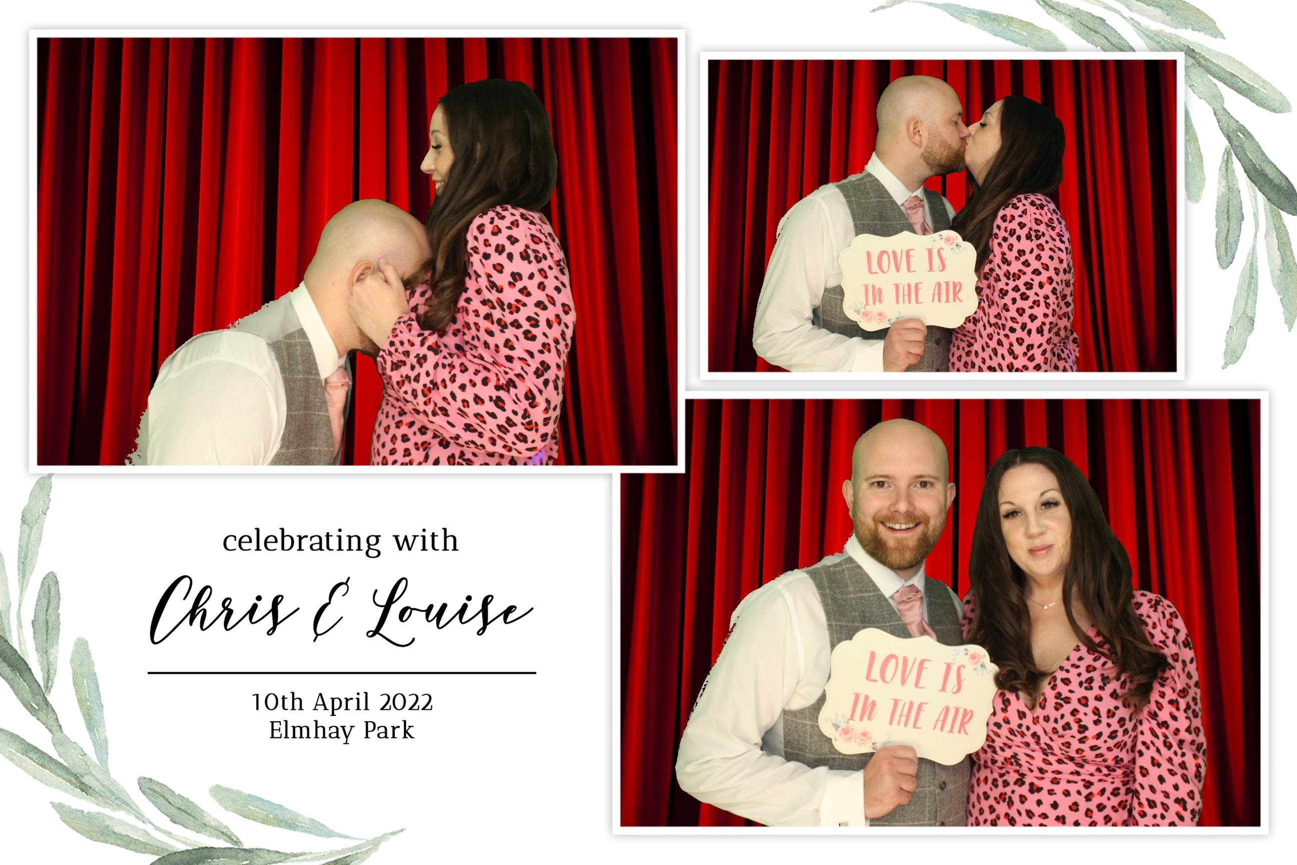 Chris & Louise | View more photos from the event at images.mobile-photo-booth.com/u/MobilePhotoBoothUK/Chris-Louise