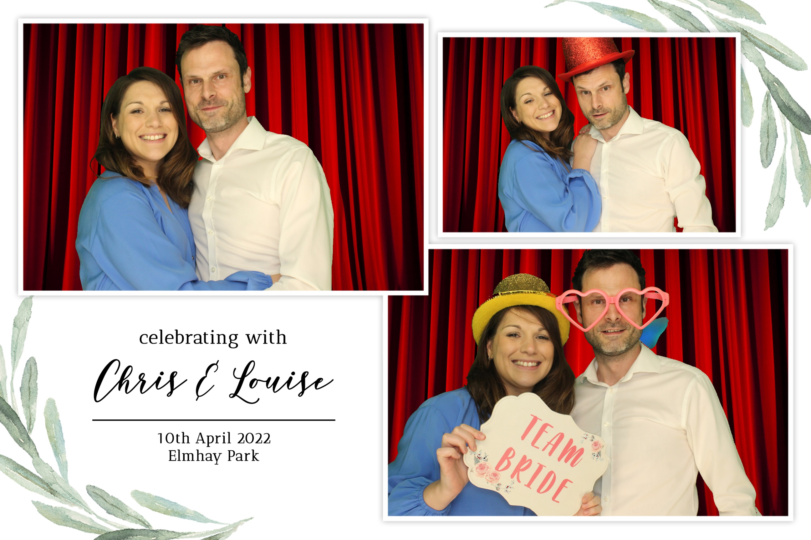 Chris & Louise | View more photos from the event at images.mobile-photo-booth.com/u/MobilePhotoBoothUK/Chris-Louise