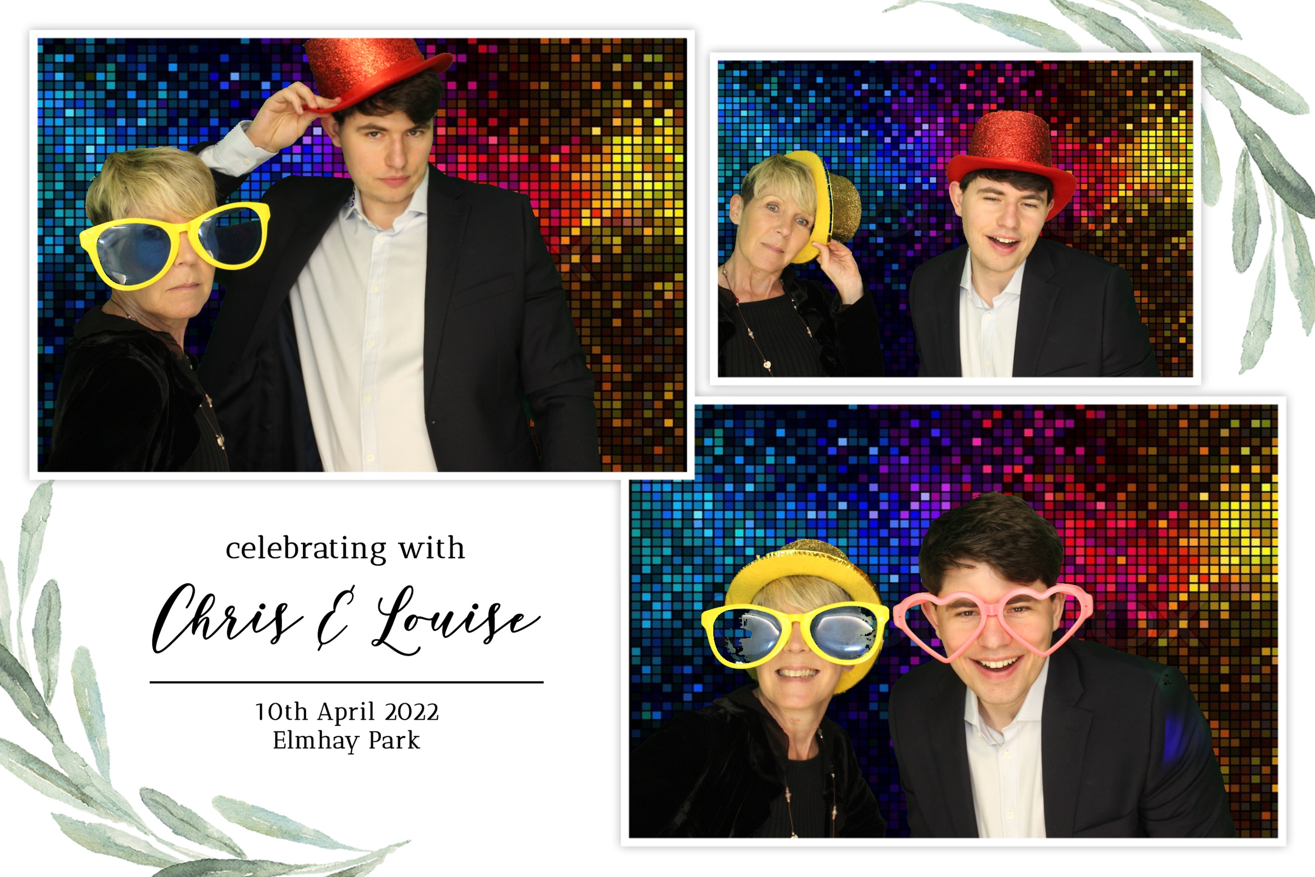 Chris & Louise | View more photos from the event at images.mobile-photo-booth.com/u/MobilePhotoBoothUK/Chris-Louise