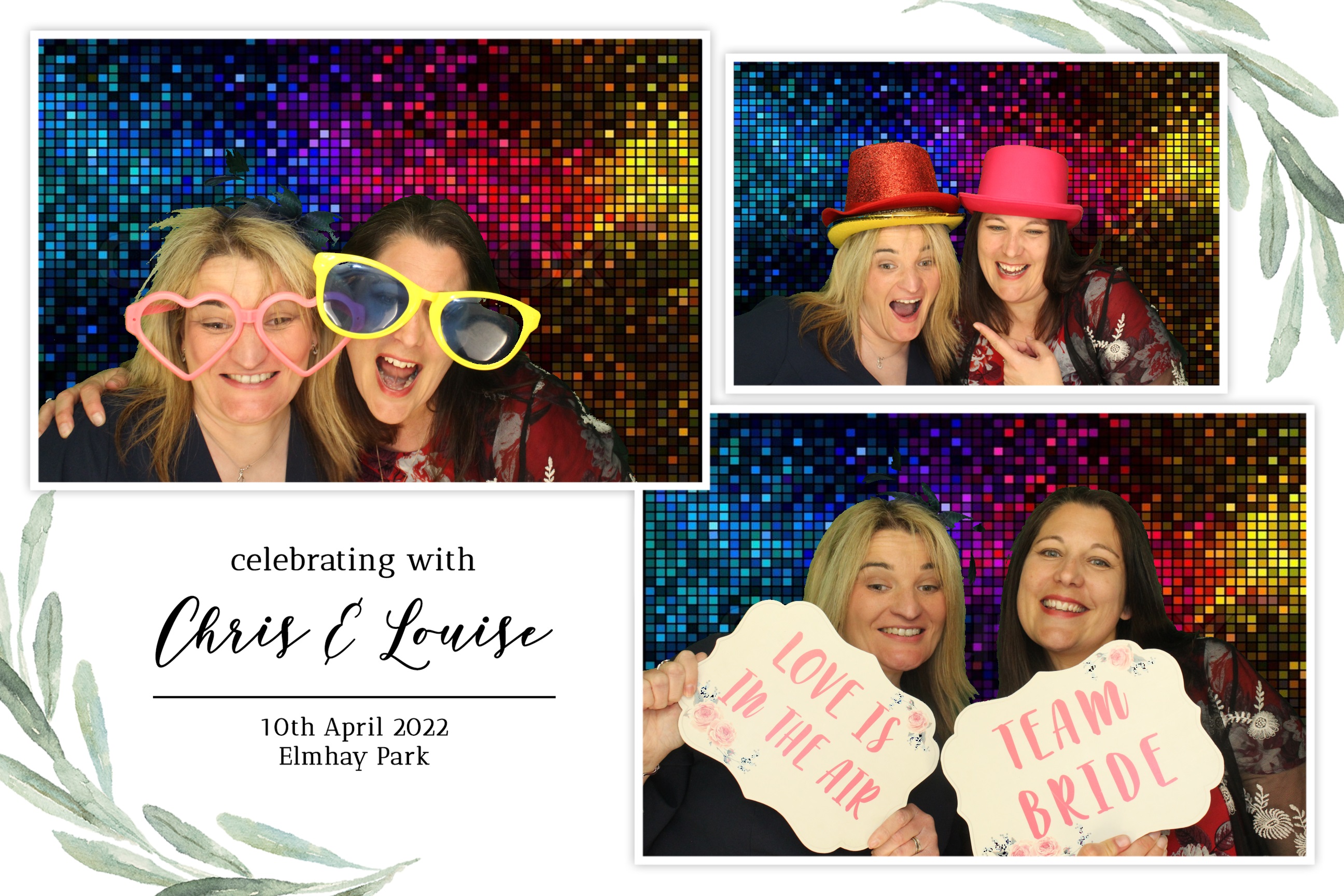 Chris & Louise | View more photos from the event at images.mobile-photo-booth.com/u/MobilePhotoBoothUK/Chris-Louise