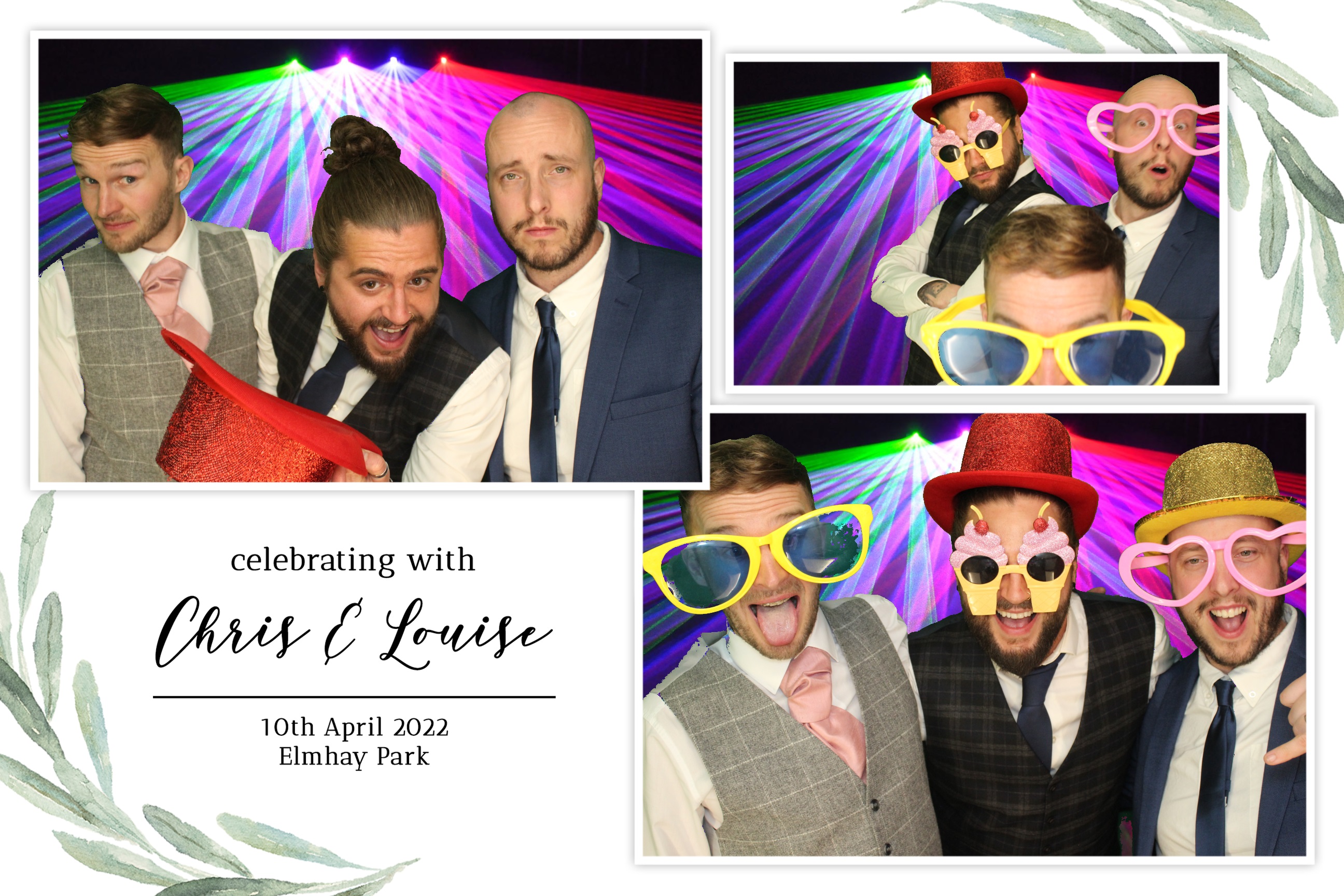 Chris & Louise | View more photos from the event at images.mobile-photo-booth.com/u/MobilePhotoBoothUK/Chris-Louise