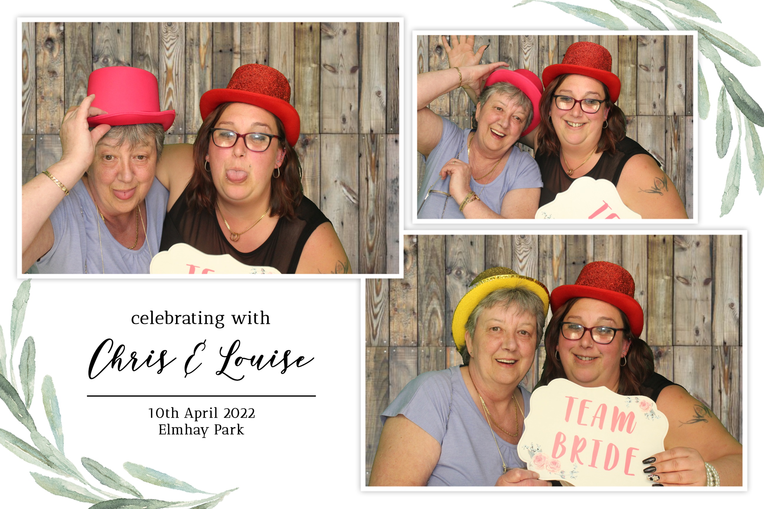 Chris & Louise | View more photos from the event at images.mobile-photo-booth.com/u/MobilePhotoBoothUK/Chris-Louise