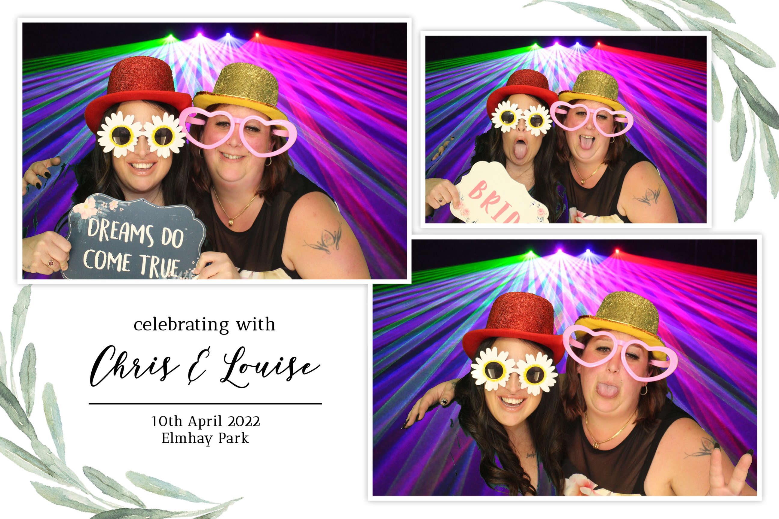 Chris & Louise | View more photos from the event at images.mobile-photo-booth.com/u/MobilePhotoBoothUK/Chris-Louise