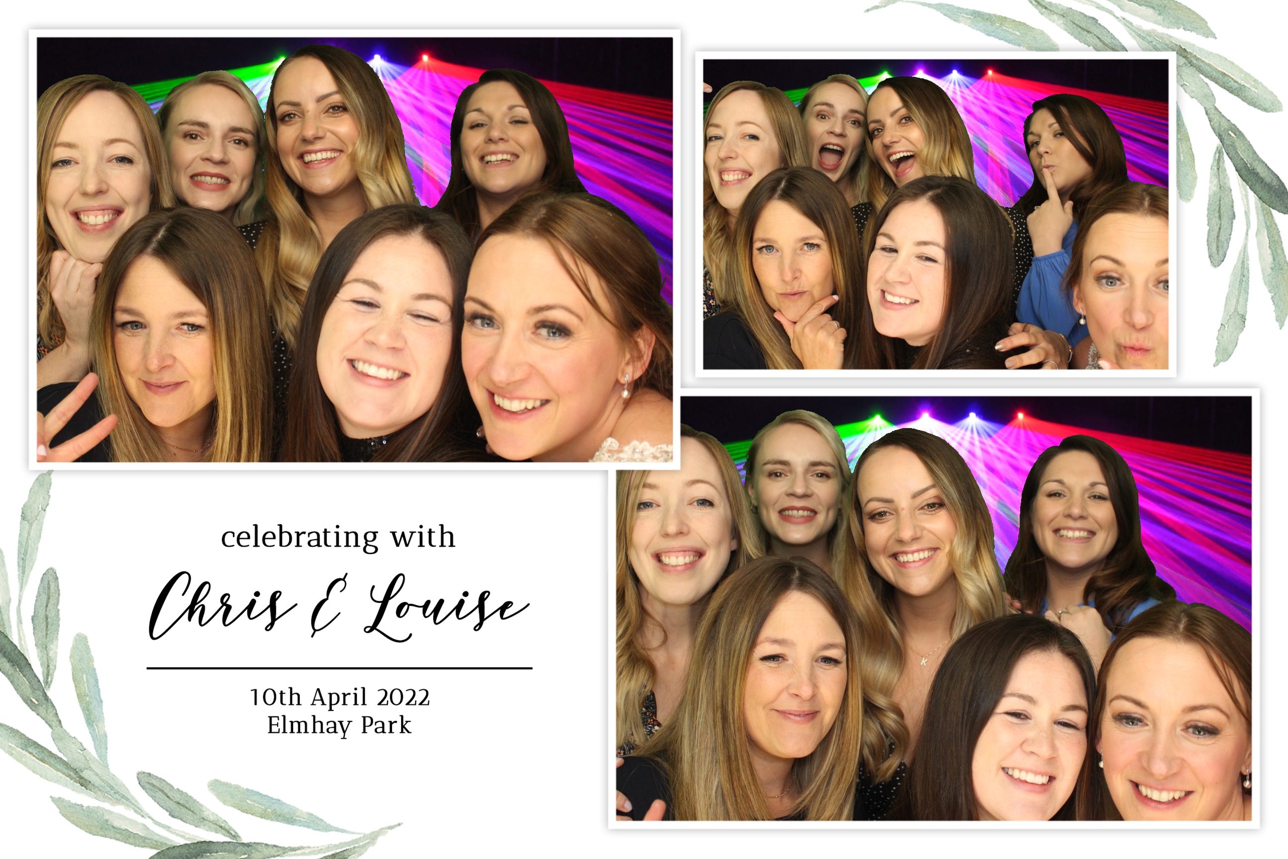 Chris & Louise | View more photos from the event at images.mobile-photo-booth.com/u/MobilePhotoBoothUK/Chris-Louise