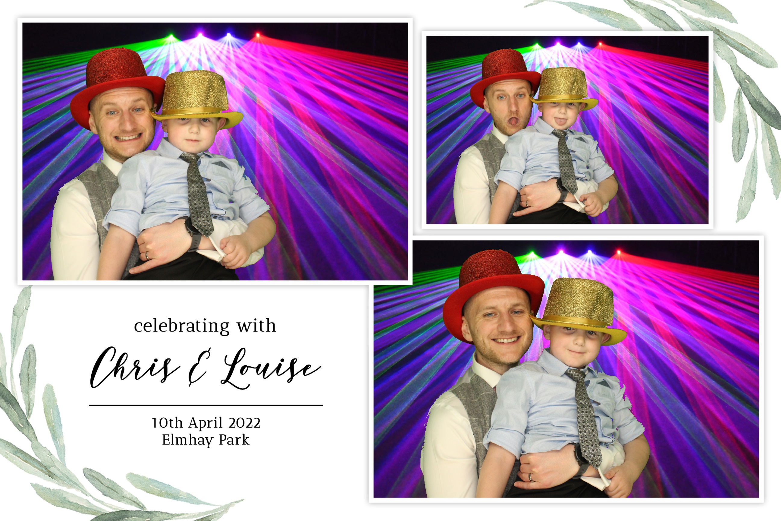Chris & Louise | View more photos from the event at images.mobile-photo-booth.com/u/MobilePhotoBoothUK/Chris-Louise