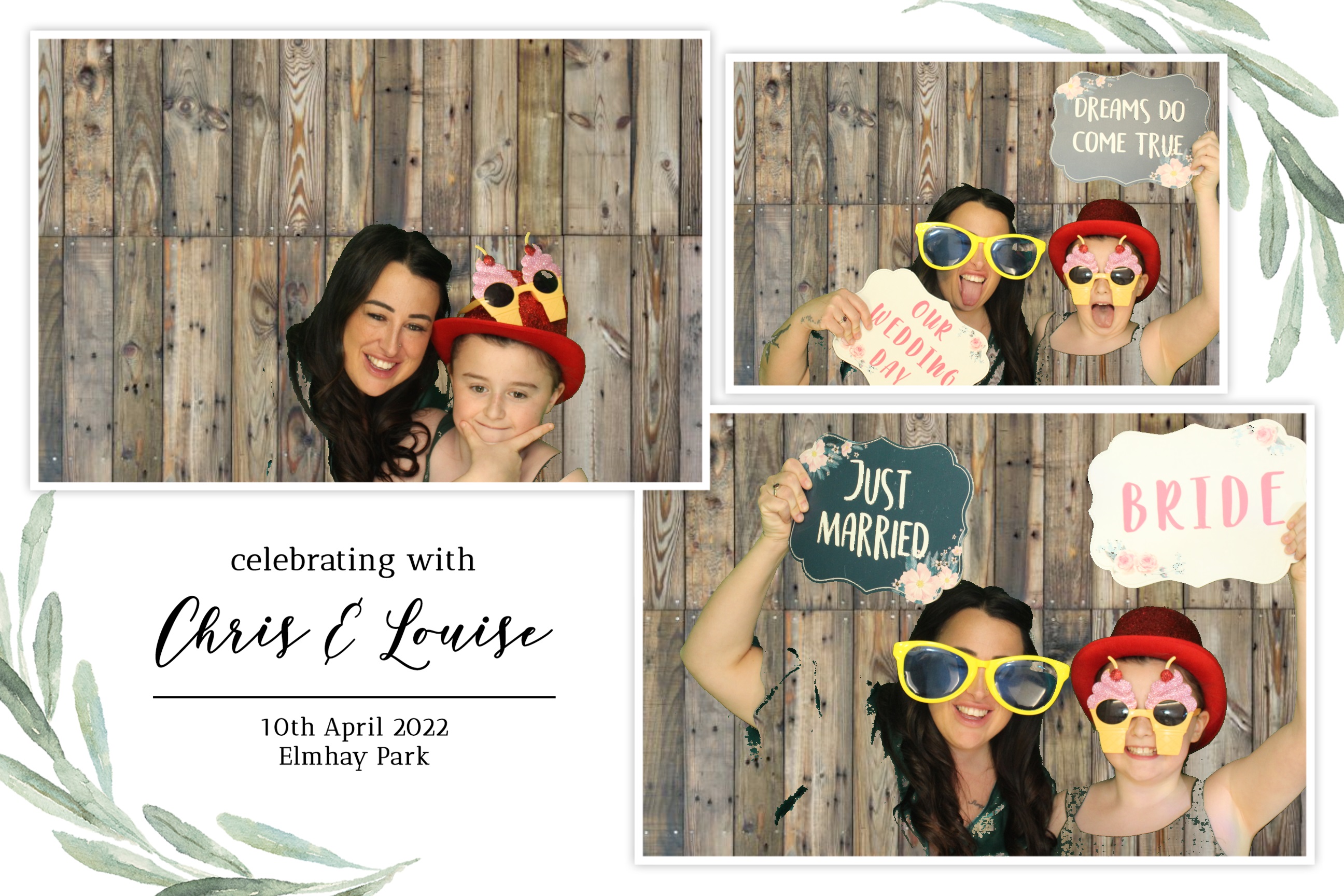 Chris & Louise | View more photos from the event at images.mobile-photo-booth.com/u/MobilePhotoBoothUK/Chris-Louise
