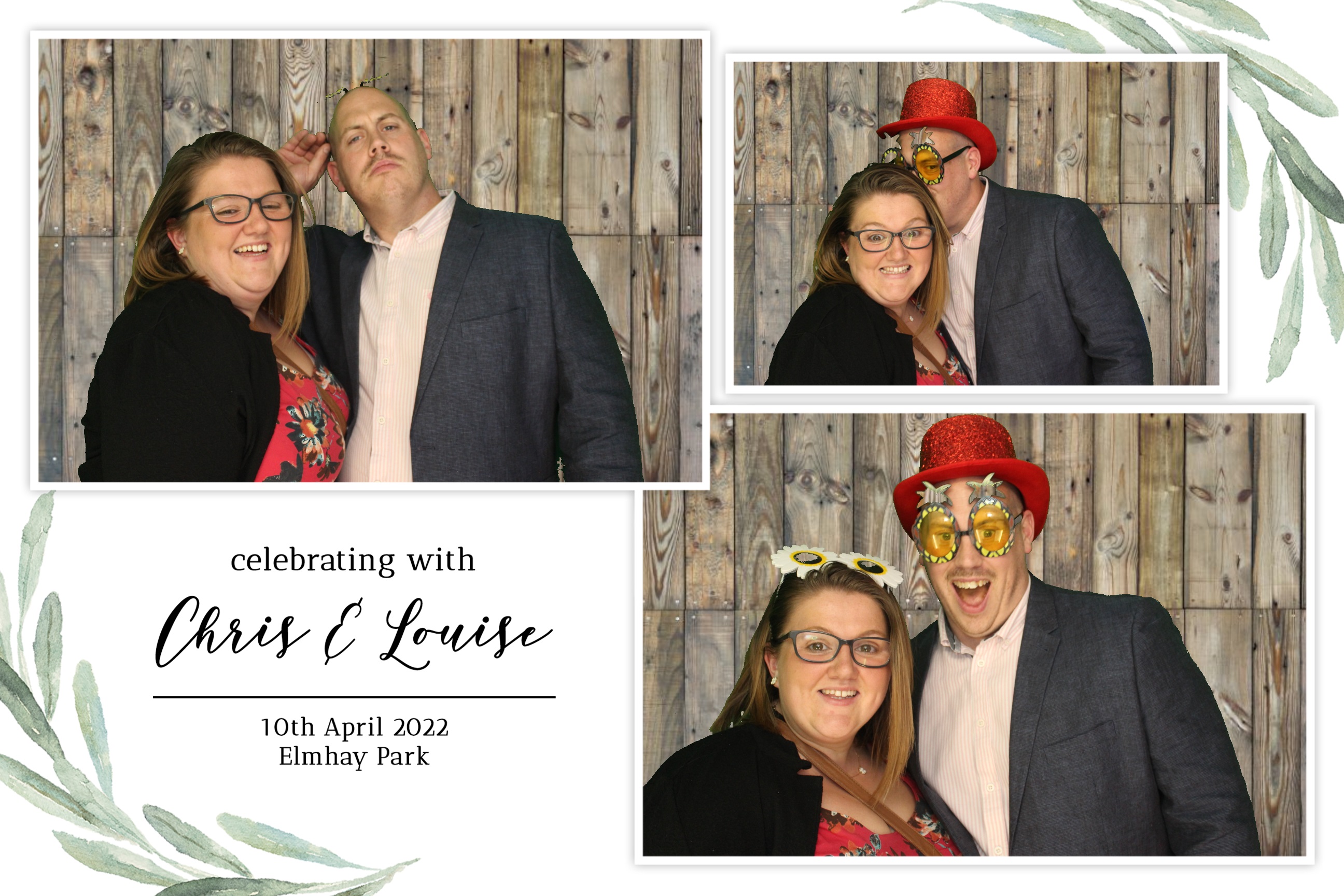 Chris & Louise | View more photos from the event at images.mobile-photo-booth.com/u/MobilePhotoBoothUK/Chris-Louise