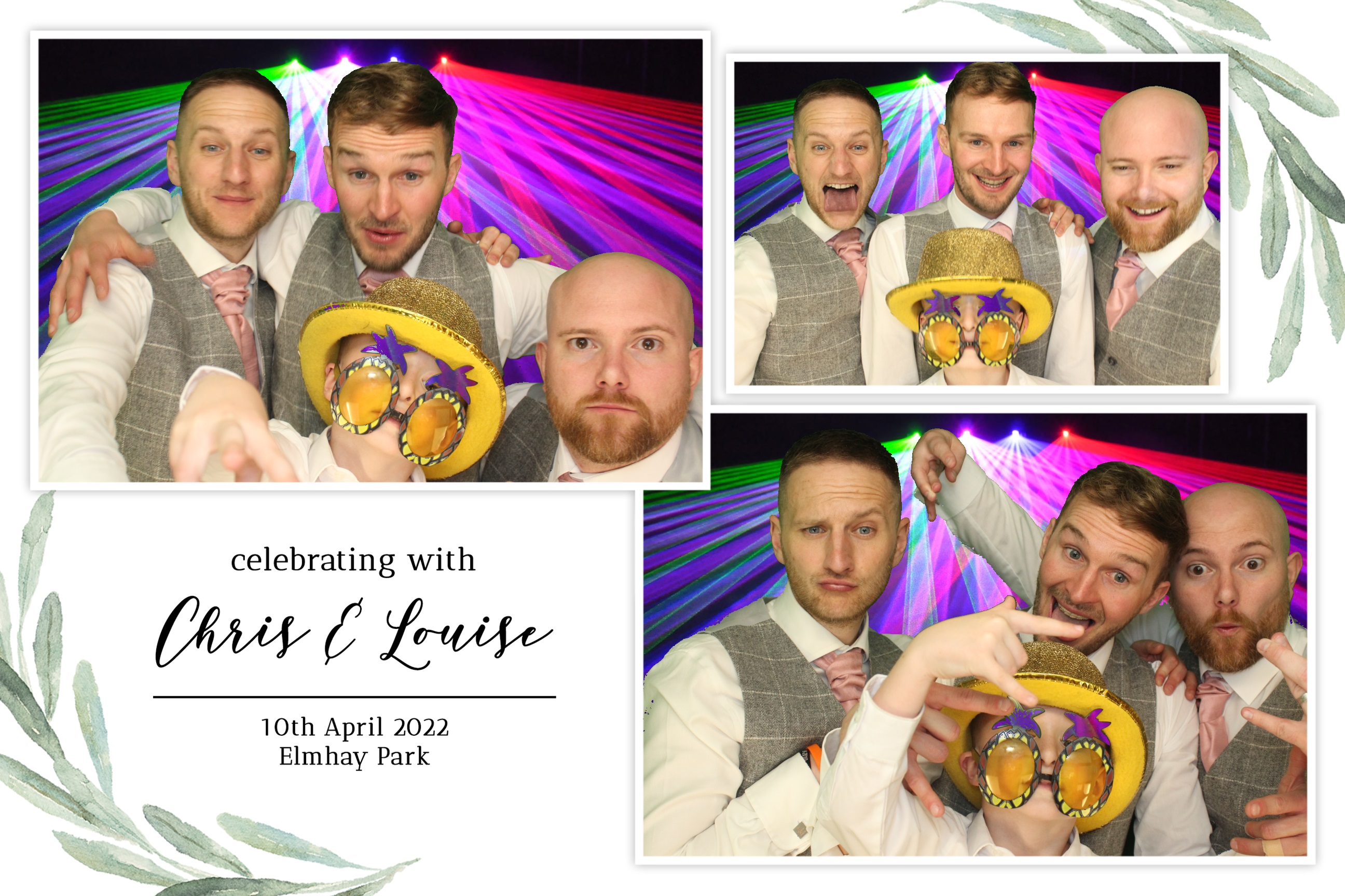 Chris & Louise | View more photos from the event at images.mobile-photo-booth.com/u/MobilePhotoBoothUK/Chris-Louise