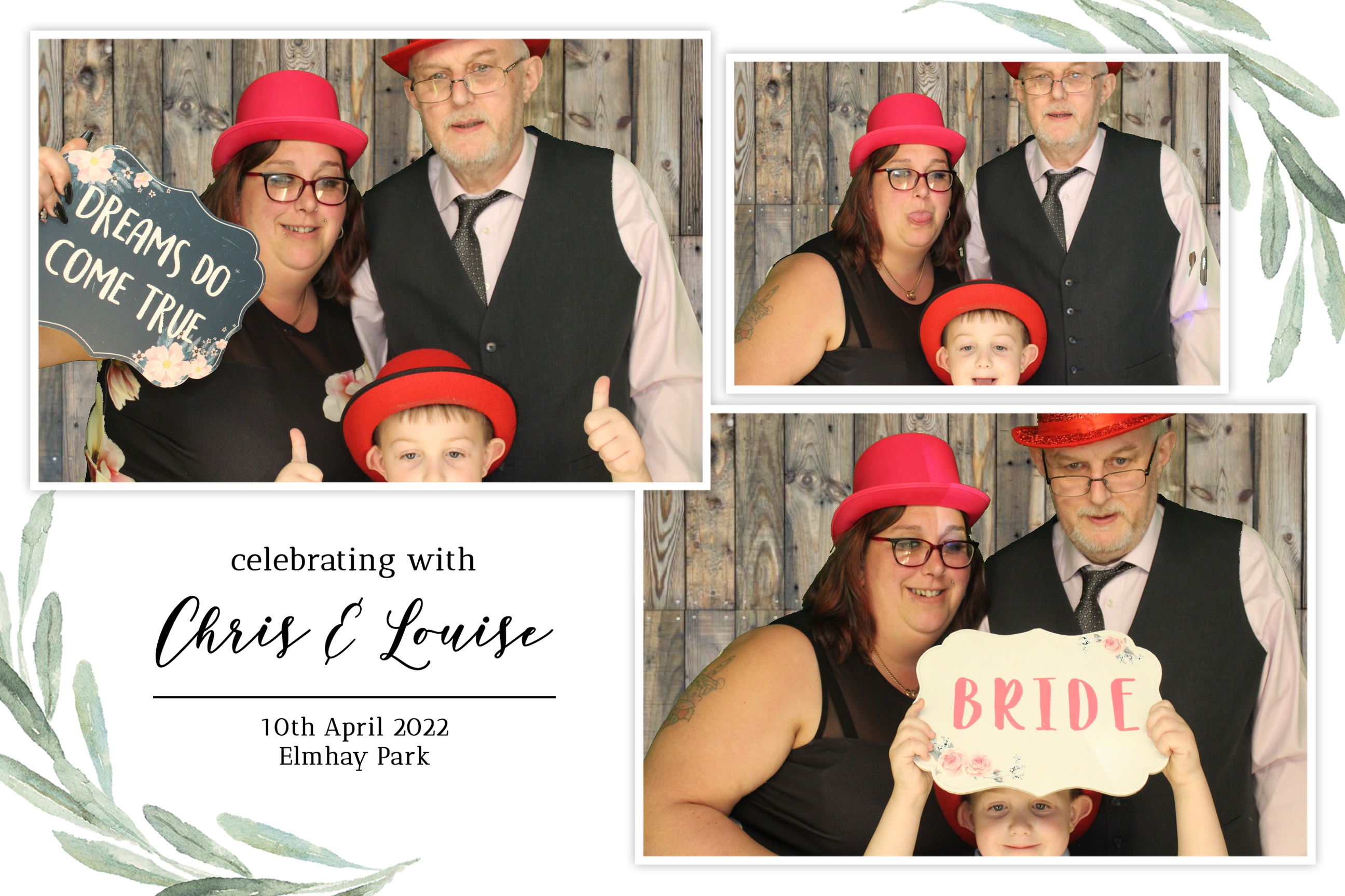 Chris & Louise | View more photos from the event at images.mobile-photo-booth.com/u/MobilePhotoBoothUK/Chris-Louise