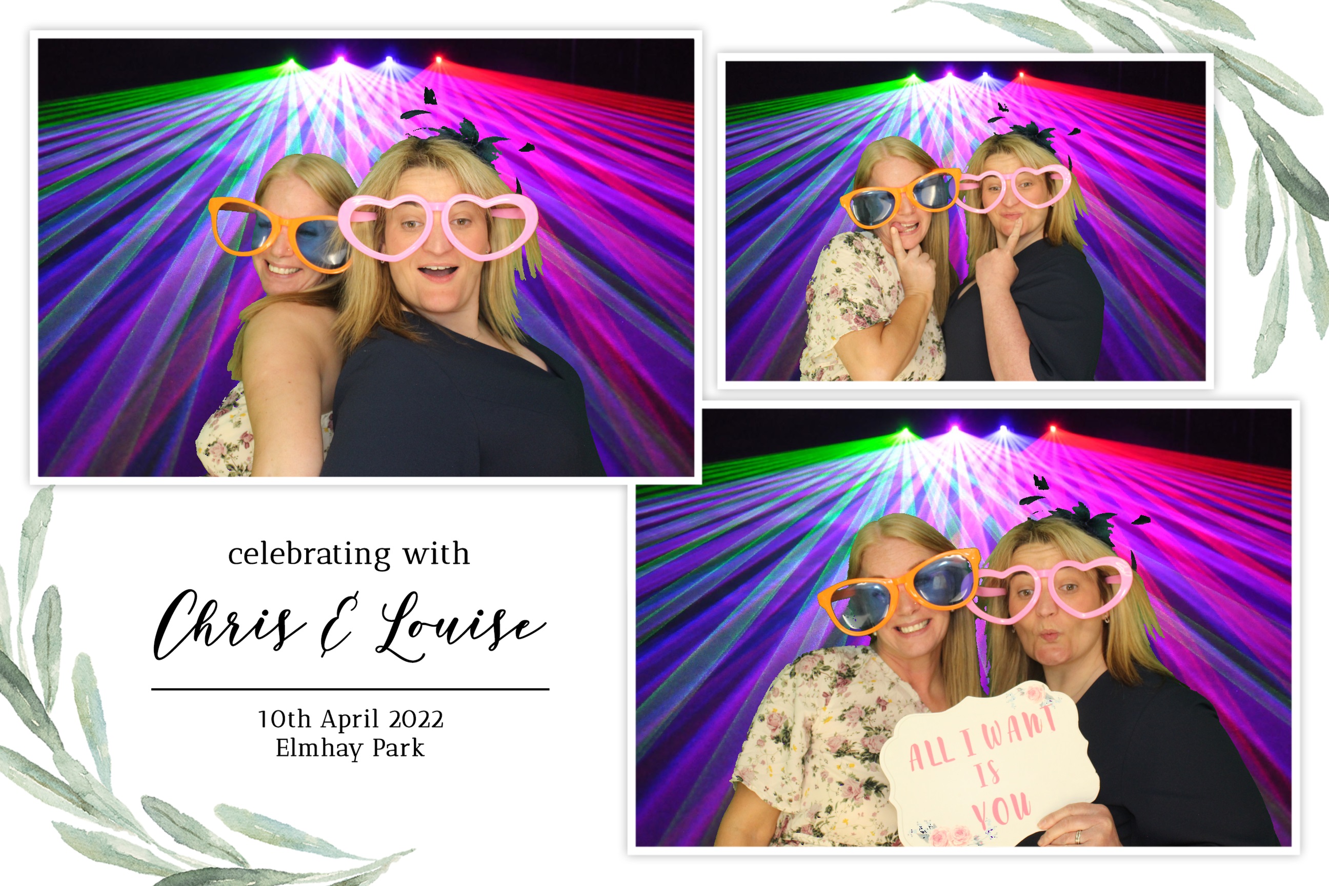 Chris & Louise | View more photos from the event at images.mobile-photo-booth.com/u/MobilePhotoBoothUK/Chris-Louise