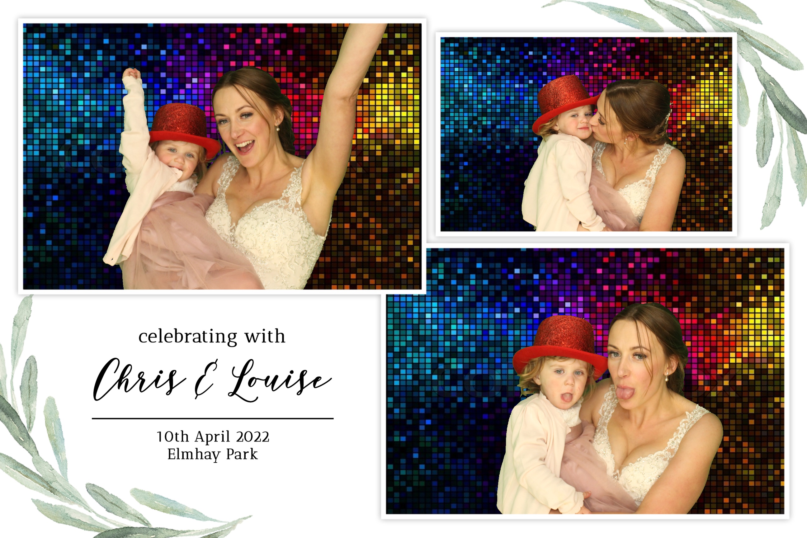 Chris & Louise | View more photos from the event at images.mobile-photo-booth.com/u/MobilePhotoBoothUK/Chris-Louise