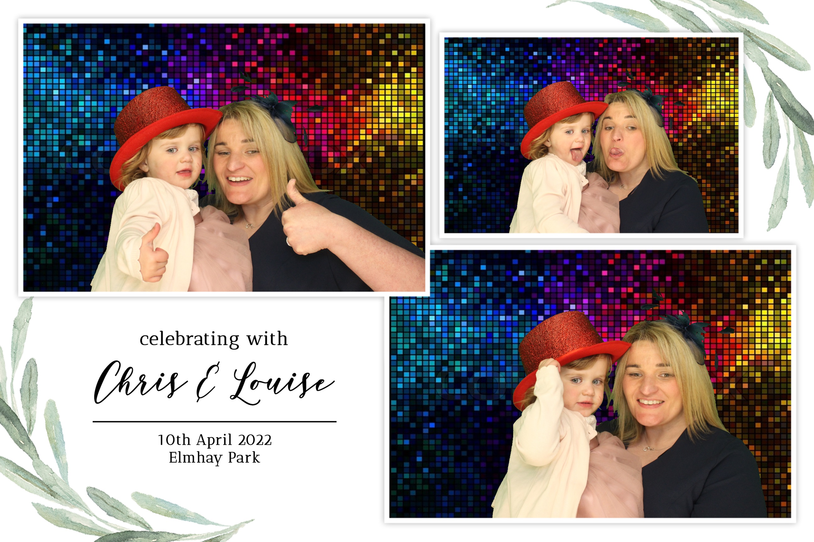 Chris & Louise | View more photos from the event at images.mobile-photo-booth.com/u/MobilePhotoBoothUK/Chris-Louise