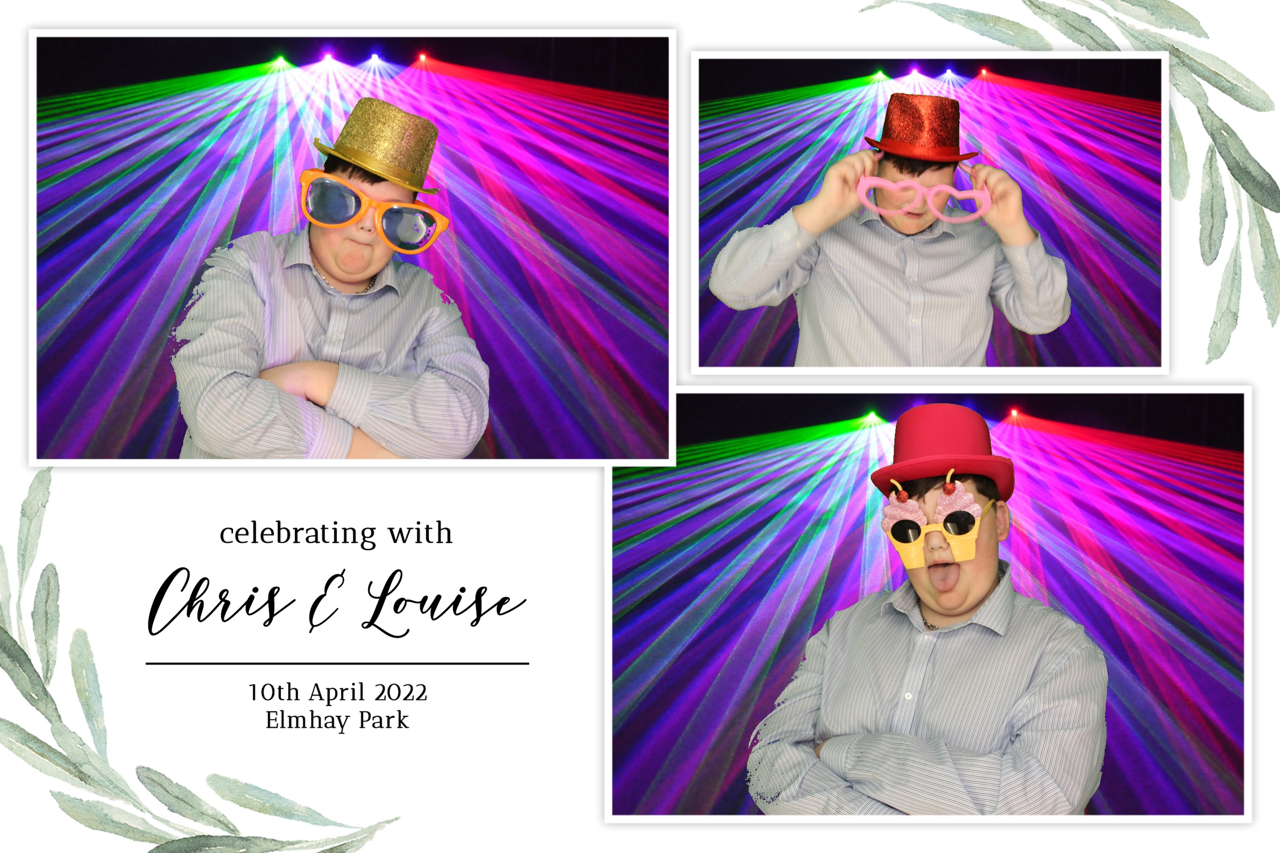 Chris & Louise | View more photos from the event at images.mobile-photo-booth.com/u/MobilePhotoBoothUK/Chris-Louise