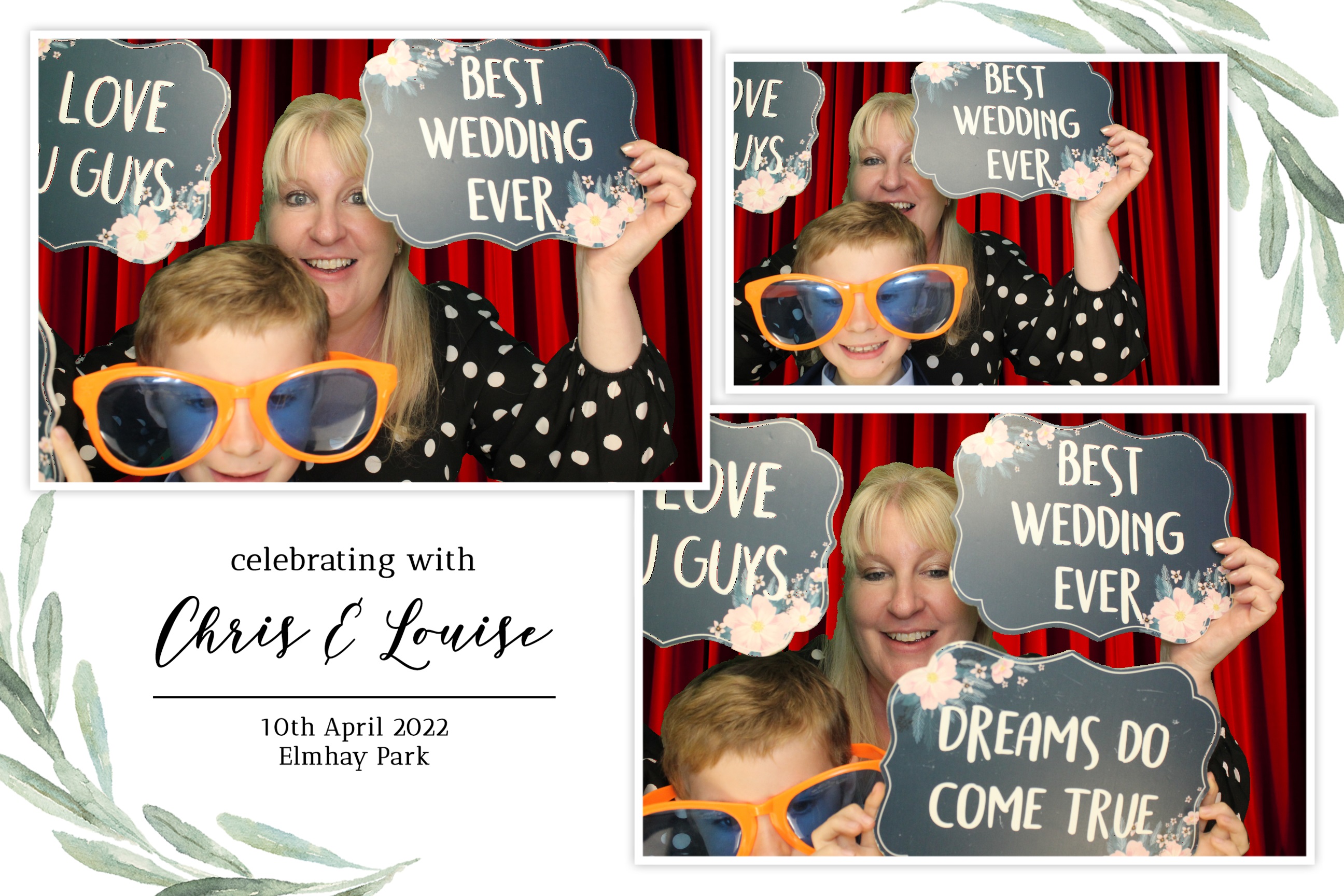 Chris & Louise | View more photos from the event at images.mobile-photo-booth.com/u/MobilePhotoBoothUK/Chris-Louise