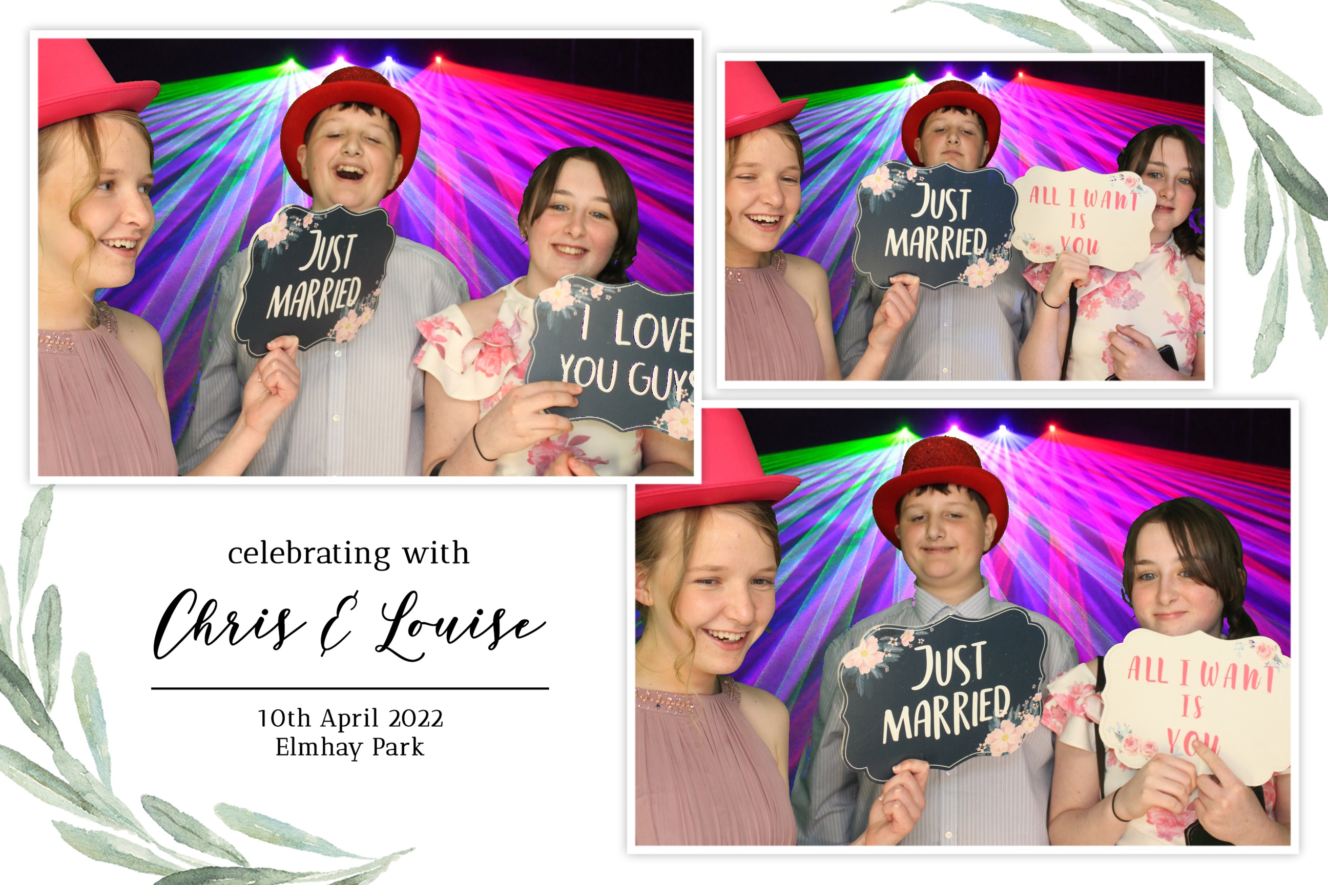 Chris & Louise | View more photos from the event at images.mobile-photo-booth.com/u/MobilePhotoBoothUK/Chris-Louise