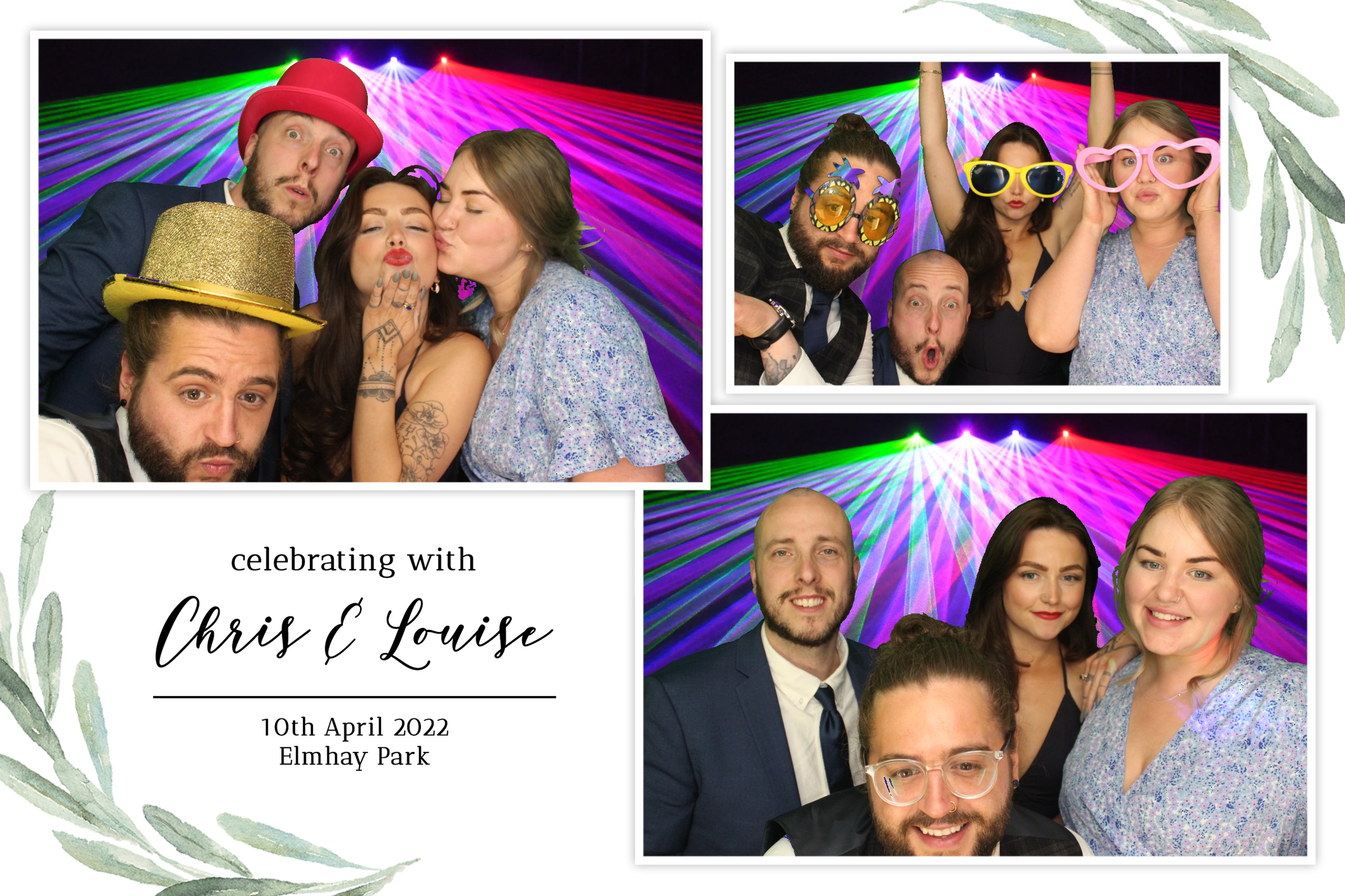 Chris & Louise | View more photos from the event at images.mobile-photo-booth.com/u/MobilePhotoBoothUK/Chris-Louise