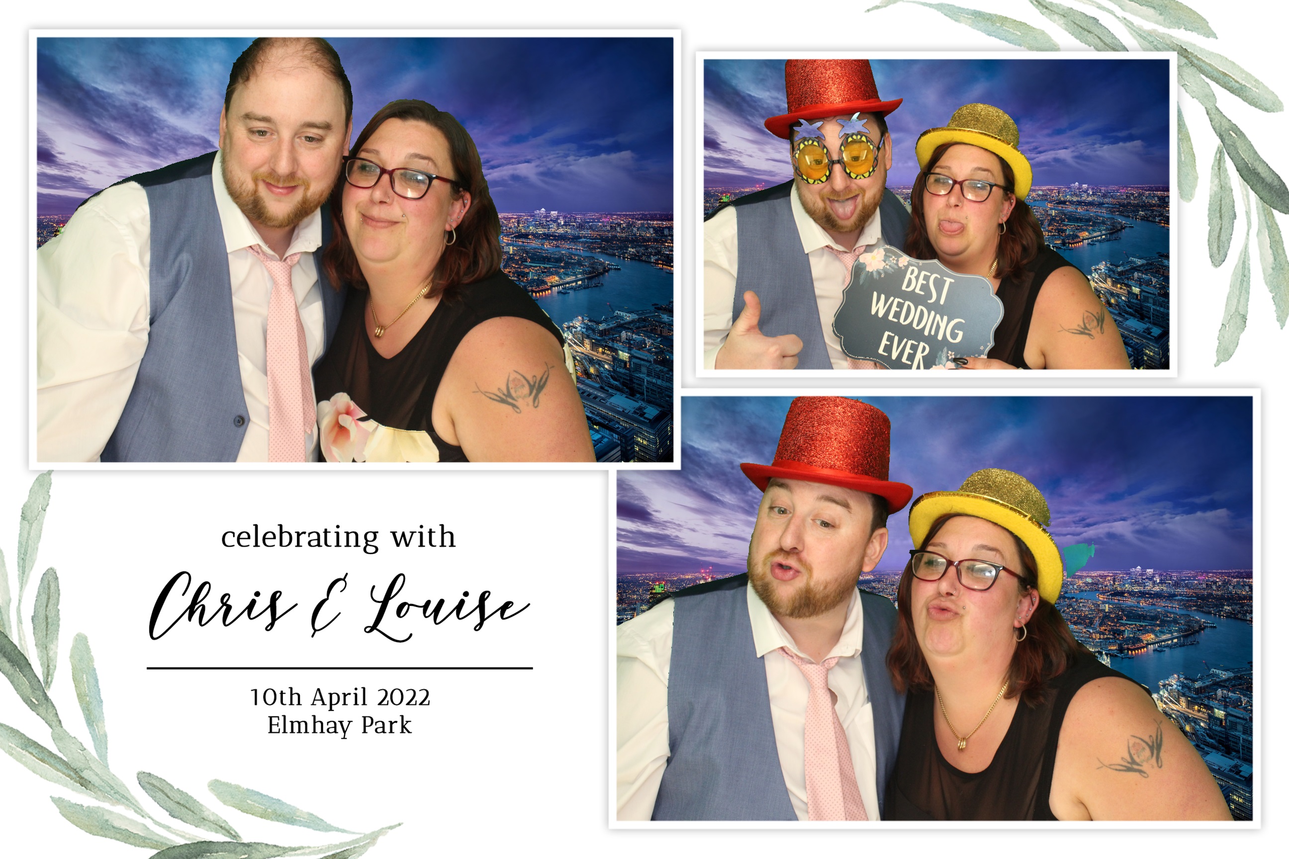Chris & Louise | View more photos from the event at images.mobile-photo-booth.com/u/MobilePhotoBoothUK/Chris-Louise
