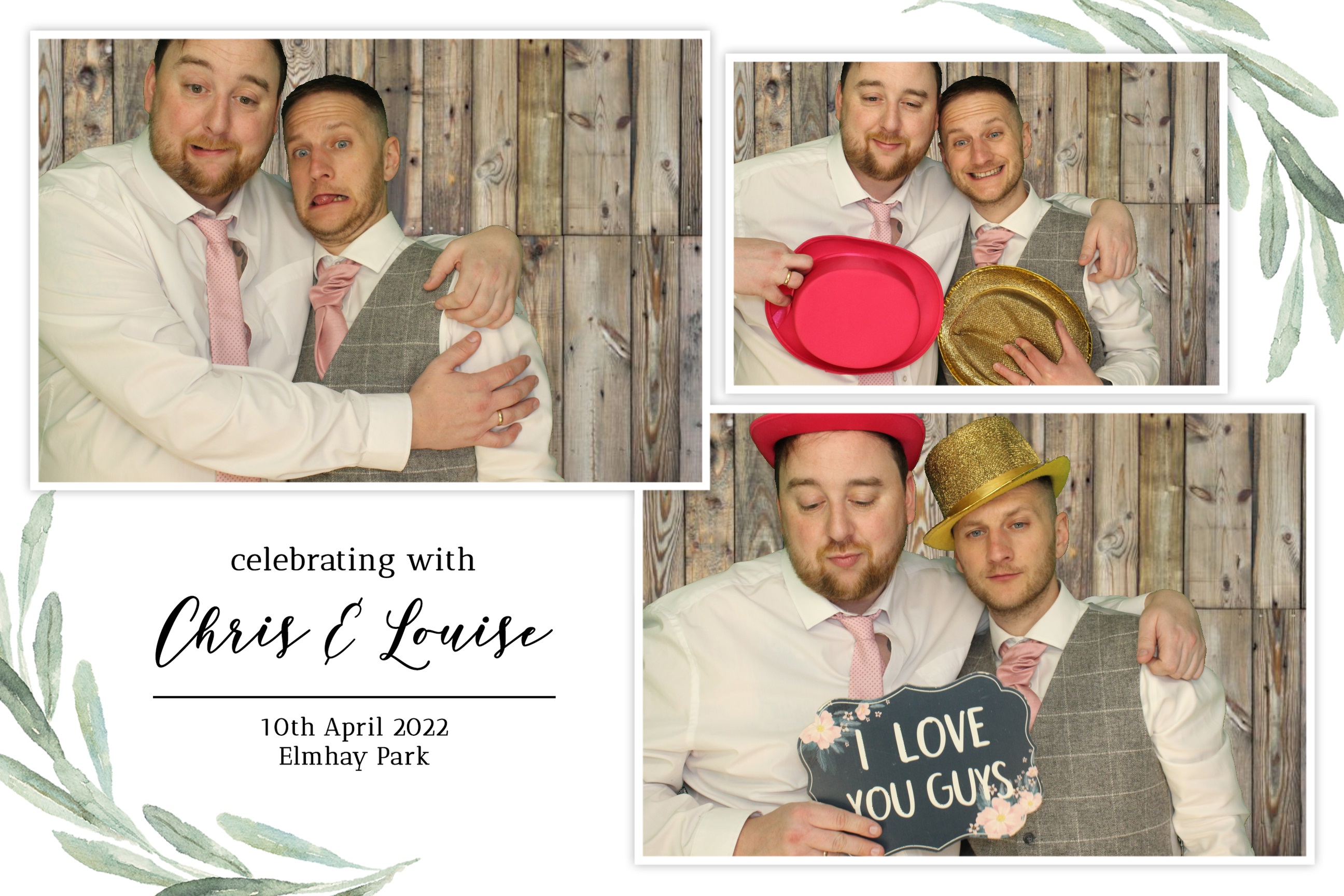 Chris & Louise | View more photos from the event at images.mobile-photo-booth.com/u/MobilePhotoBoothUK/Chris-Louise