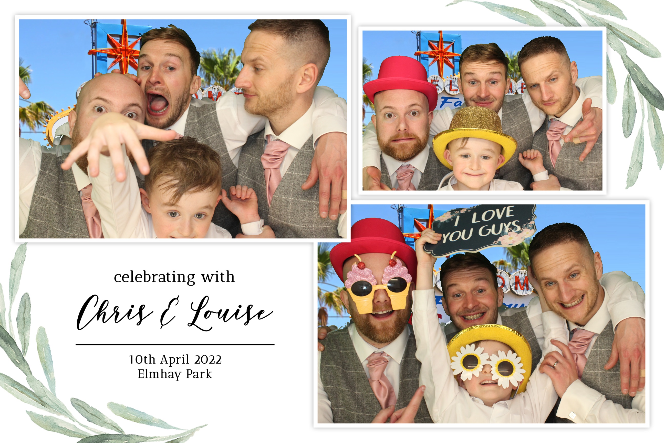 Chris & Louise | View more photos from the event at images.mobile-photo-booth.com/u/MobilePhotoBoothUK/Chris-Louise