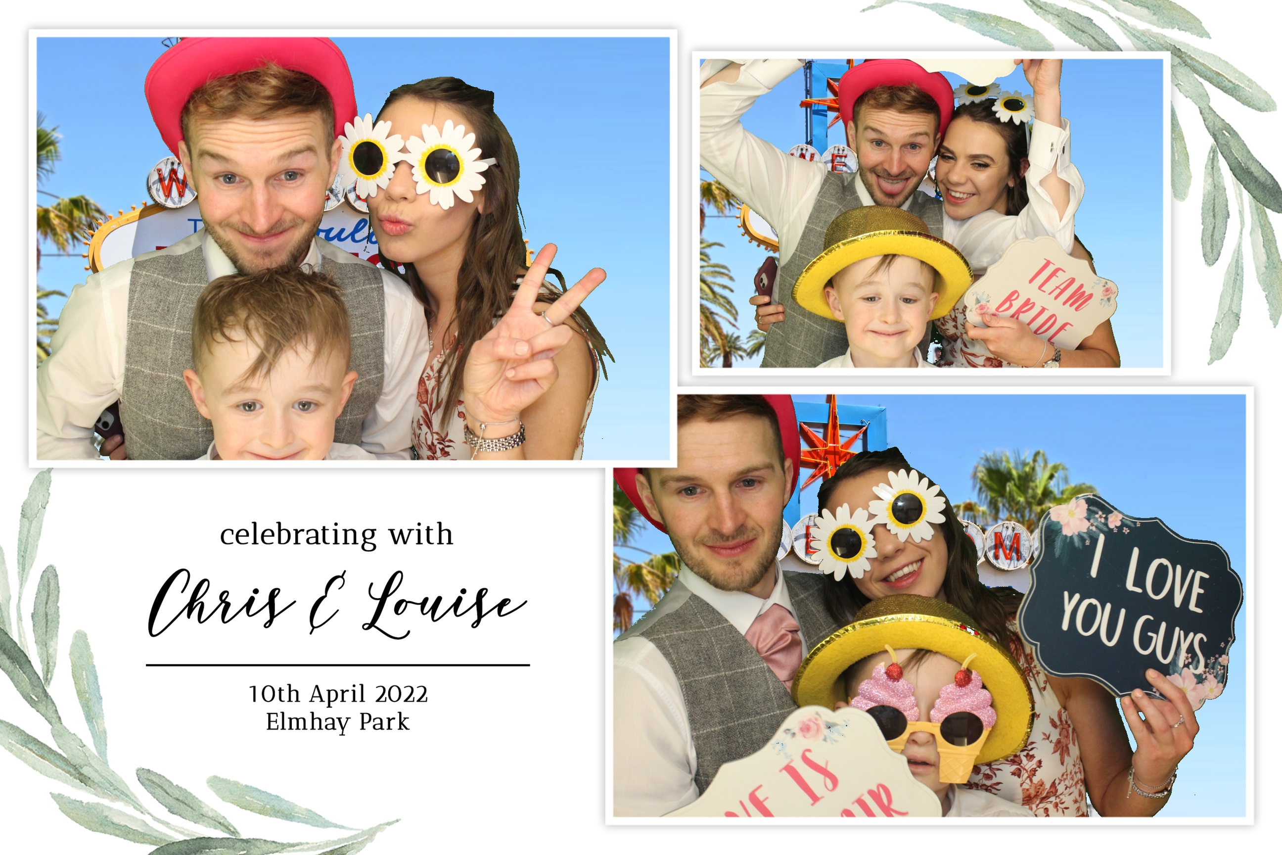 Chris & Louise | View more photos from the event at images.mobile-photo-booth.com/u/MobilePhotoBoothUK/Chris-Louise