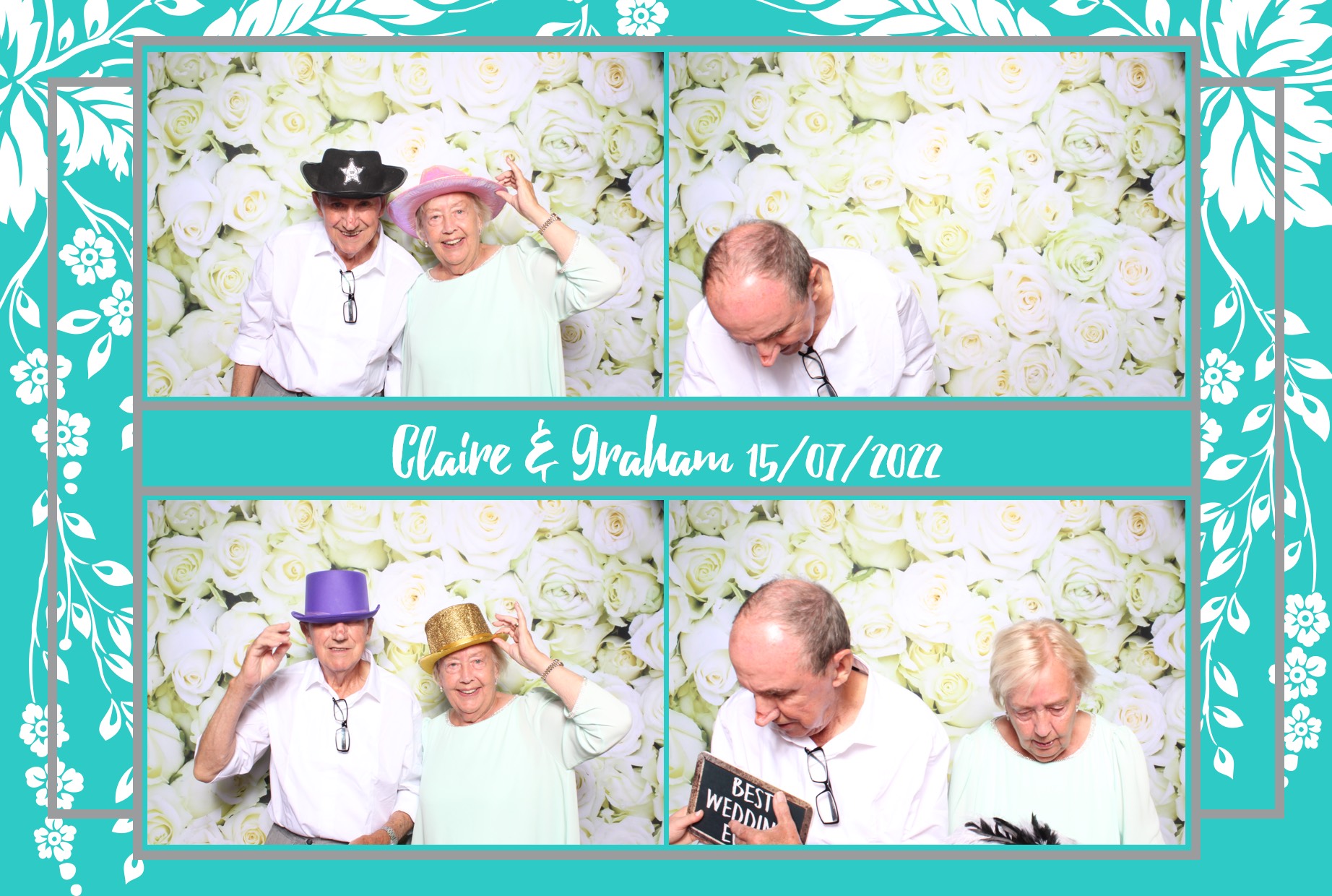 Claire & Graham | View more photos from the event at images.mobile-photo-booth.com/u/MobilePhotoBoothUK/Claire-Graham